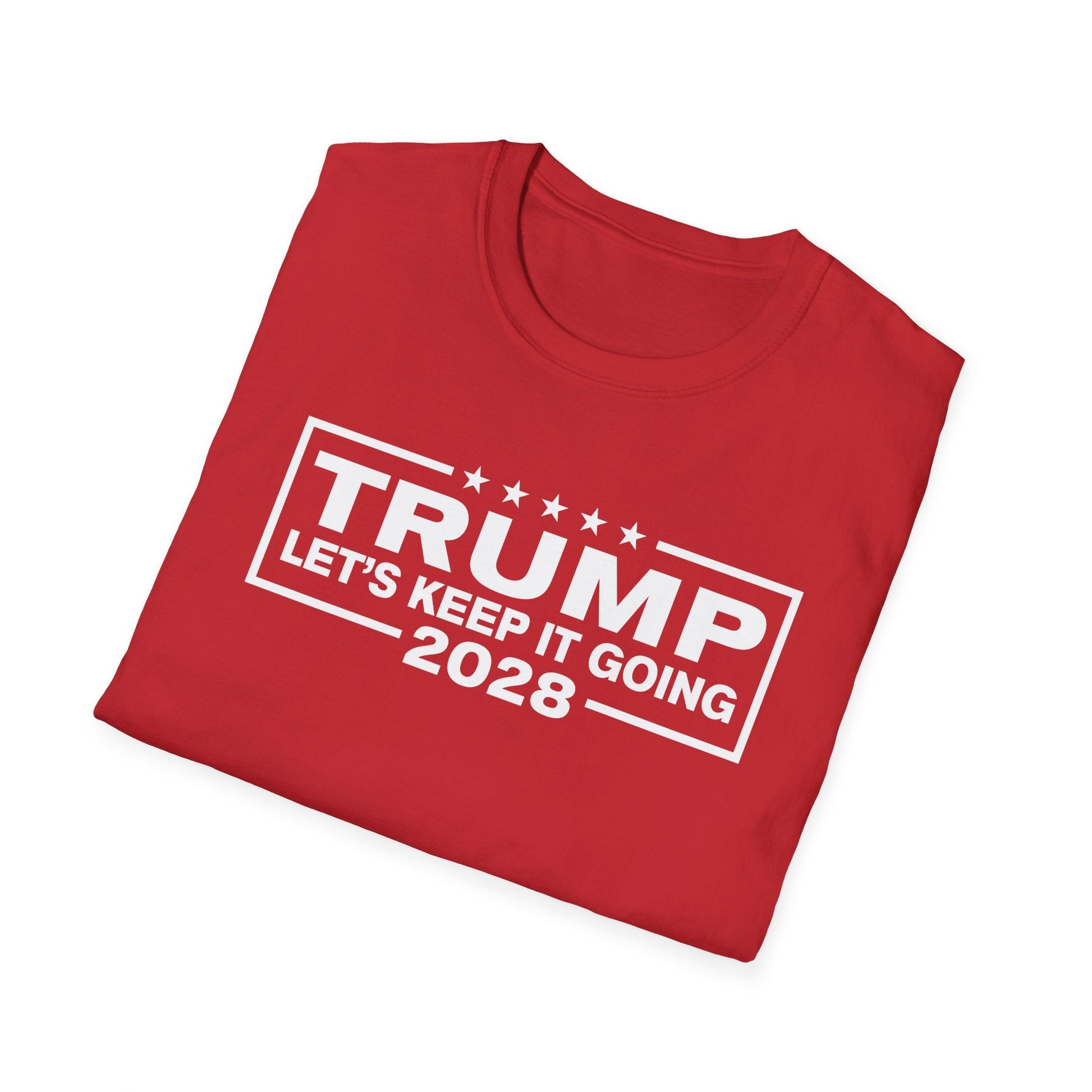 Trump 2028 'Let's Keep It Going' T-Shirt - PatriotDepot.com