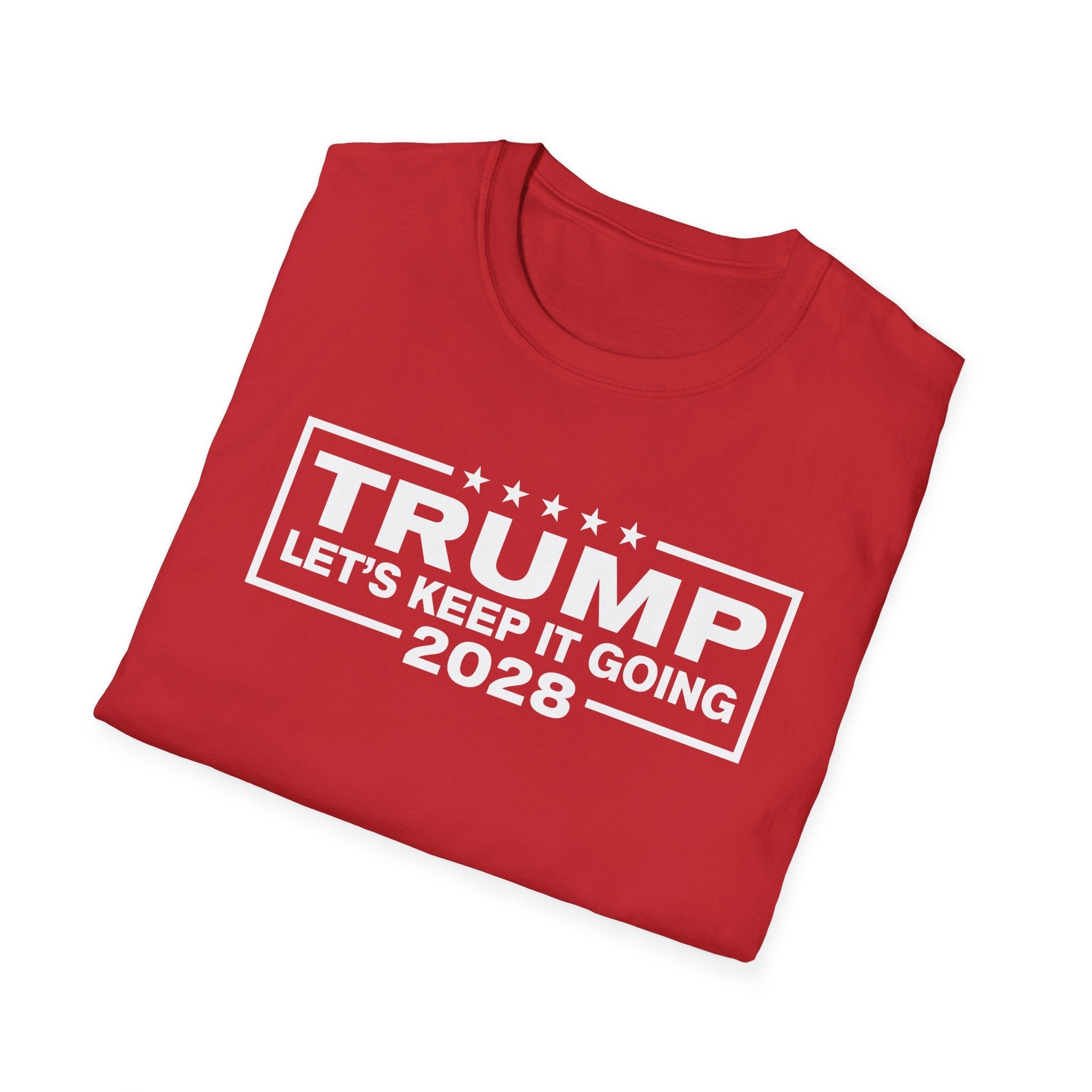 Trump 2028 'Let's Keep It Going' T-Shirt - PatriotDepot.com