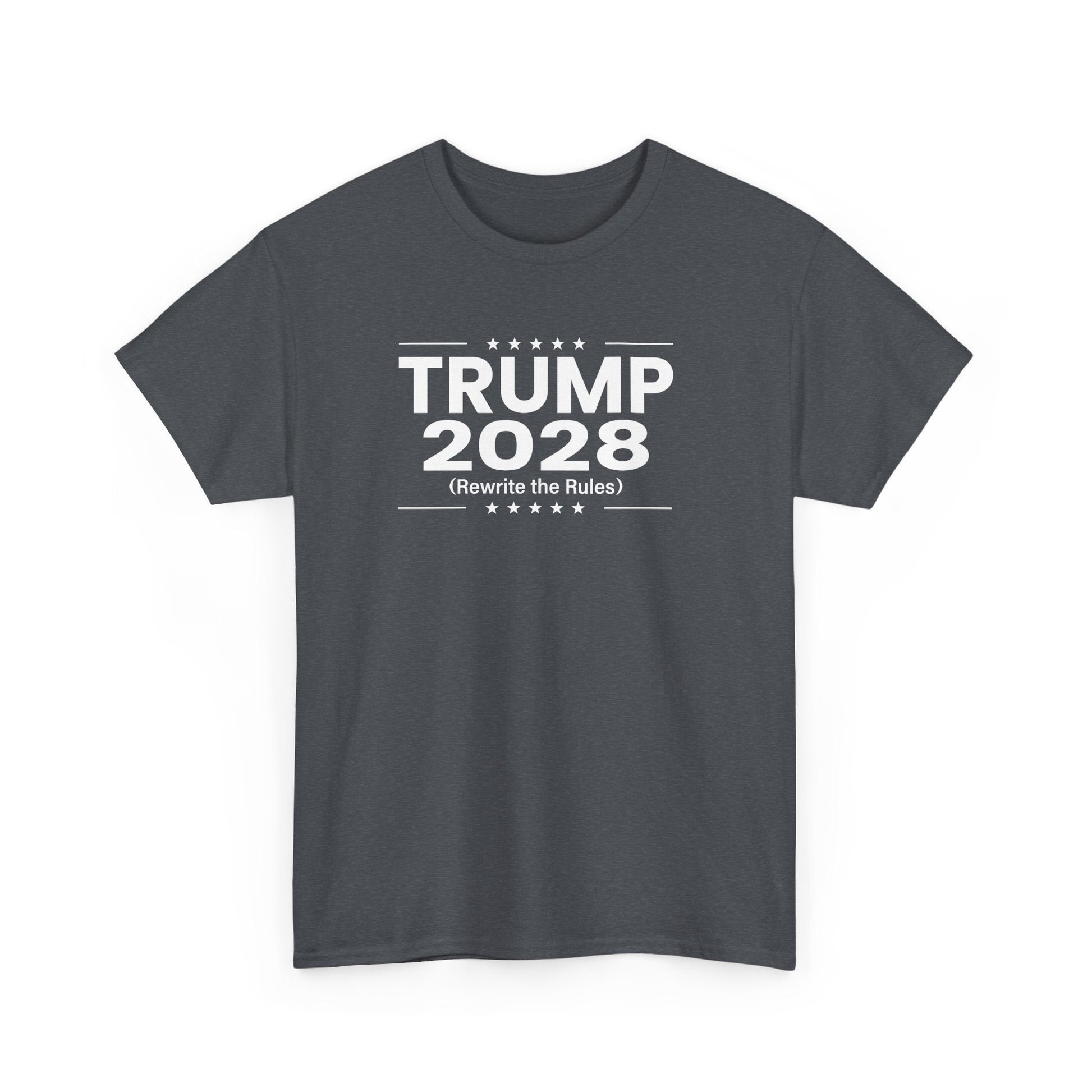 Trump 2028 Rewrite the Rules T-Shirt - PatriotDepot.com