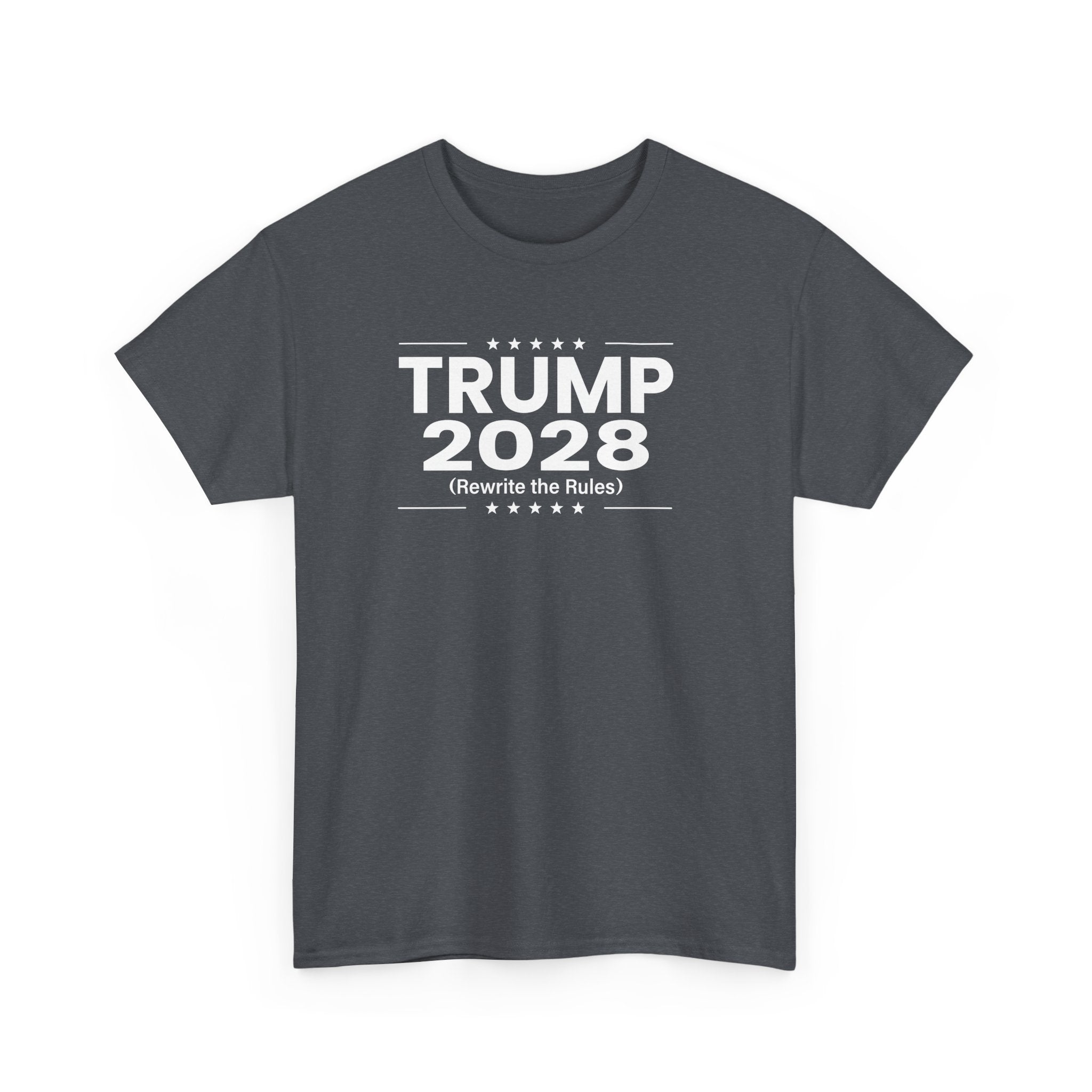 Trump 2028 Rewrite the Rules T-Shirt - PatriotDepot.com