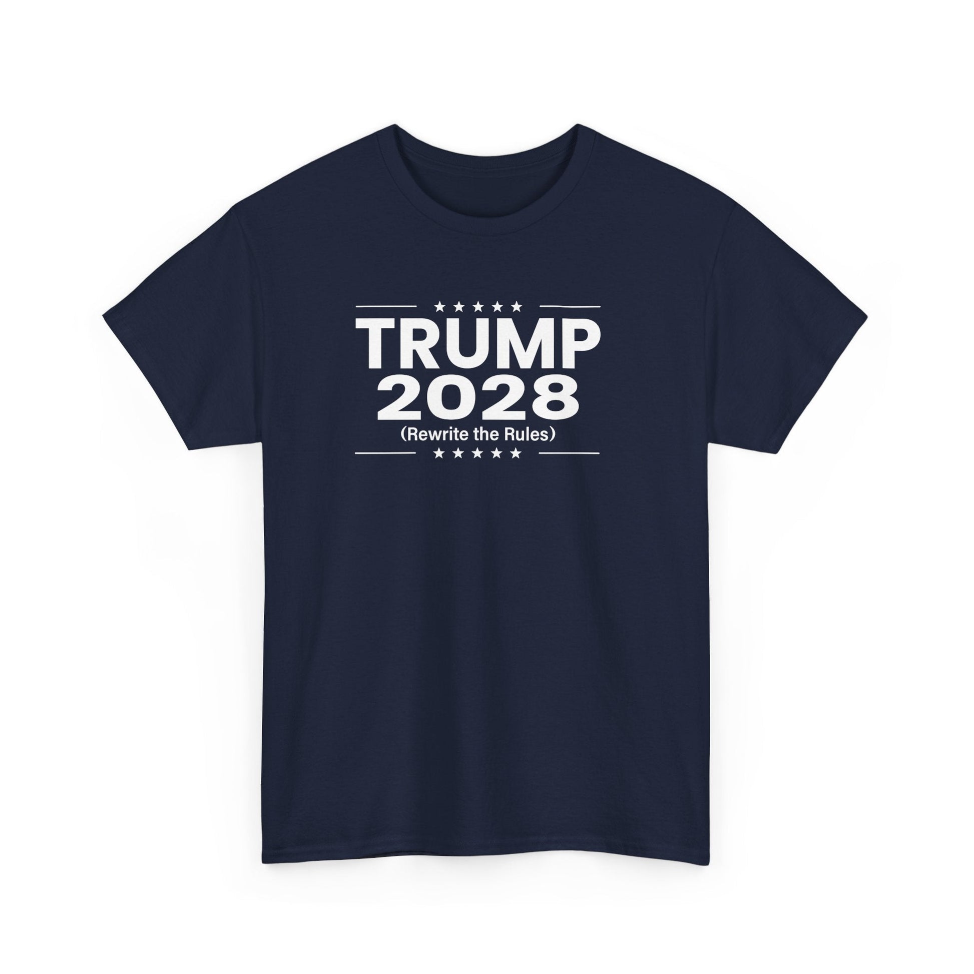 Trump 2028 Rewrite the Rules T-Shirt - PatriotDepot.com