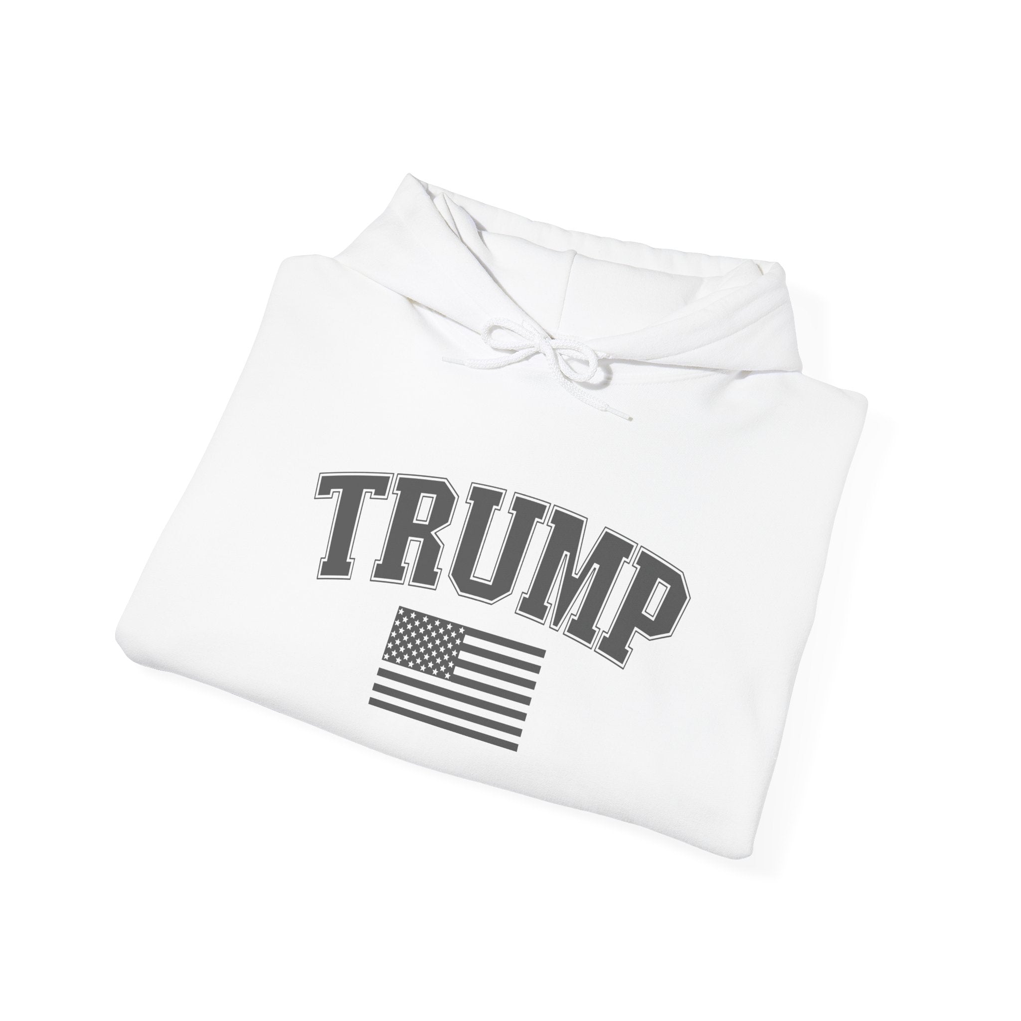 Trump 45 47 Hoodie w/Sleeve Design - PatriotDepot.com