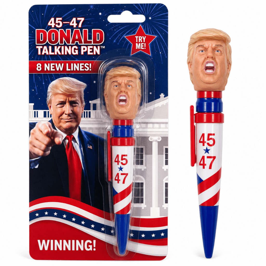 Trump 45 47 Talking Pen | Speaks Real Trump Quotes | MAGA Collectible Gift - PatriotDepot.com