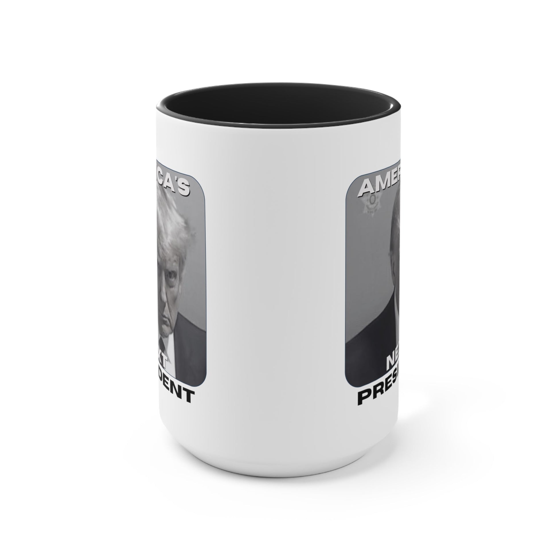 Trump: America's Next President Mugshot Mug (3 Colors, 2 Sizes) - PatriotDepot.com