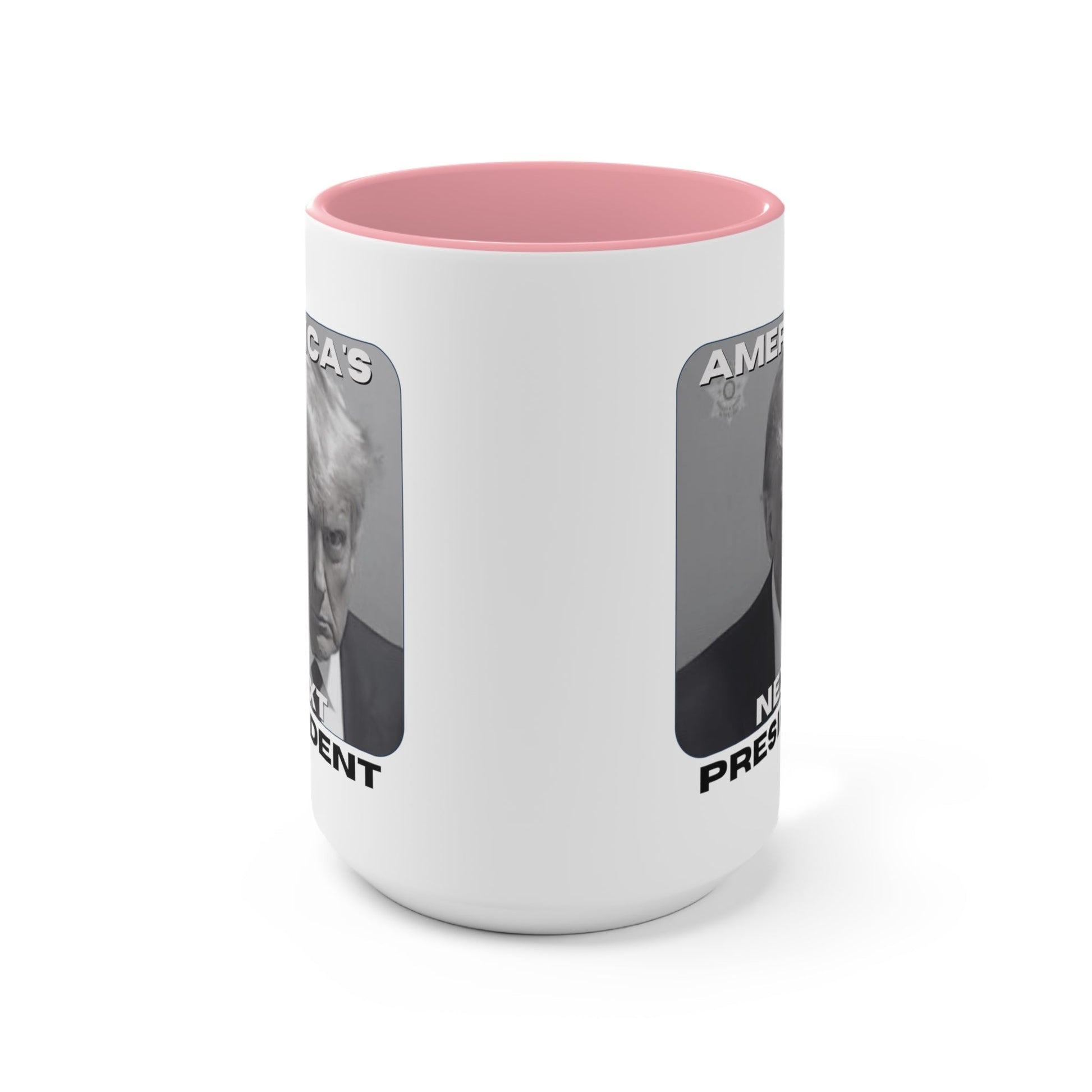 Trump: America's Next President Mugshot Mug (3 Colors, 2 Sizes) - PatriotDepot.com