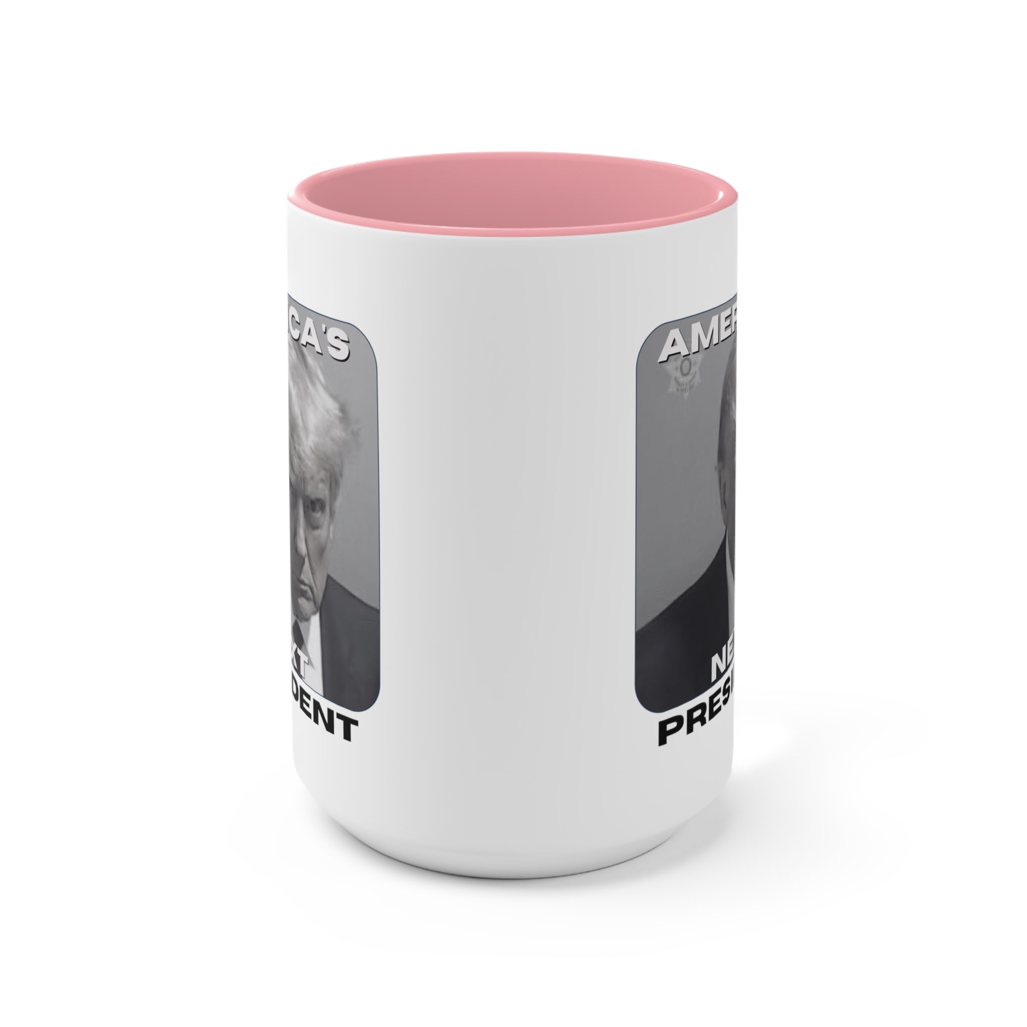 Trump: America's Next President Mugshot Mug (3 Colors, 2 Sizes) - PatriotDepot.com