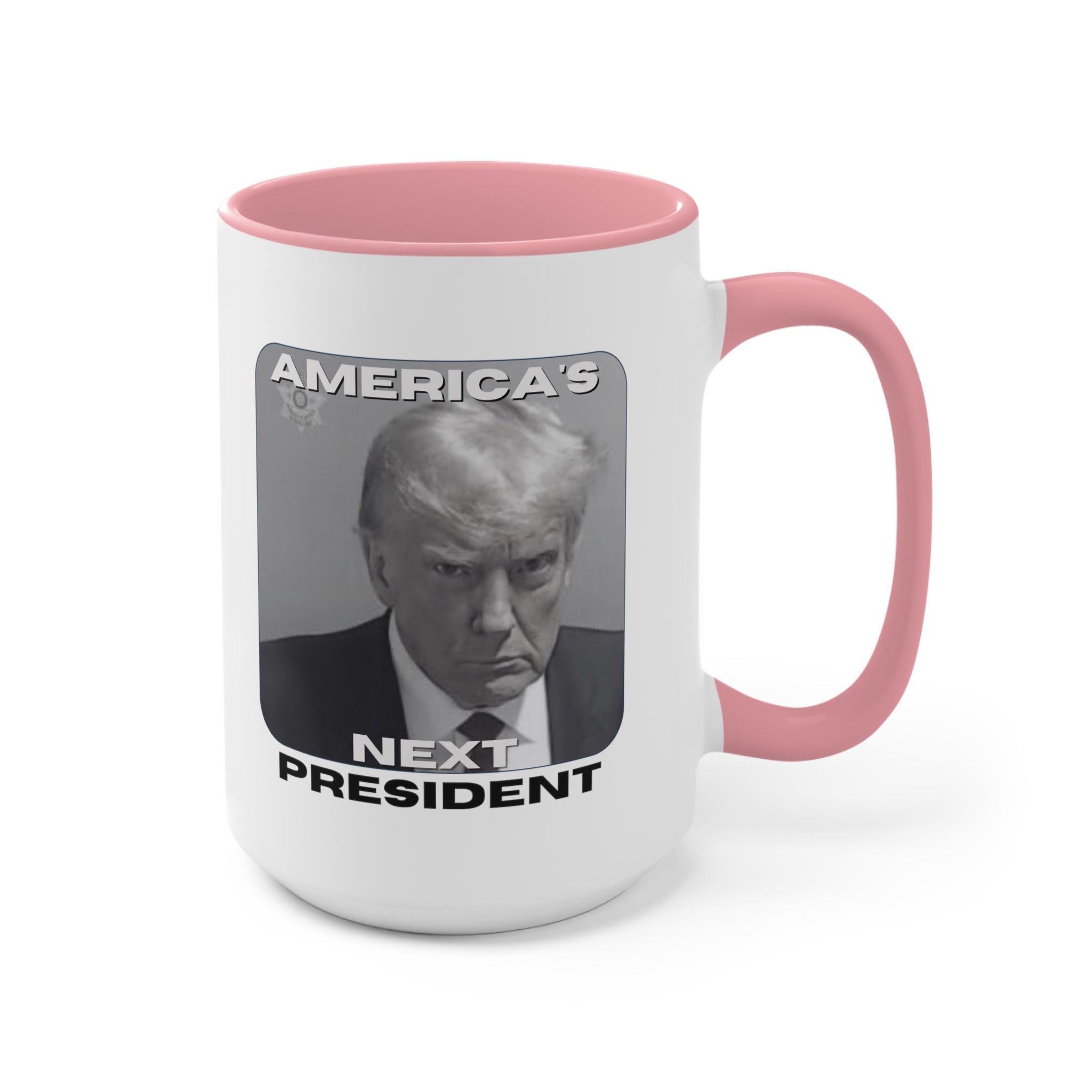 Trump: America's Next President Mugshot Mug (3 Colors, 2 Sizes) - PatriotDepot.com