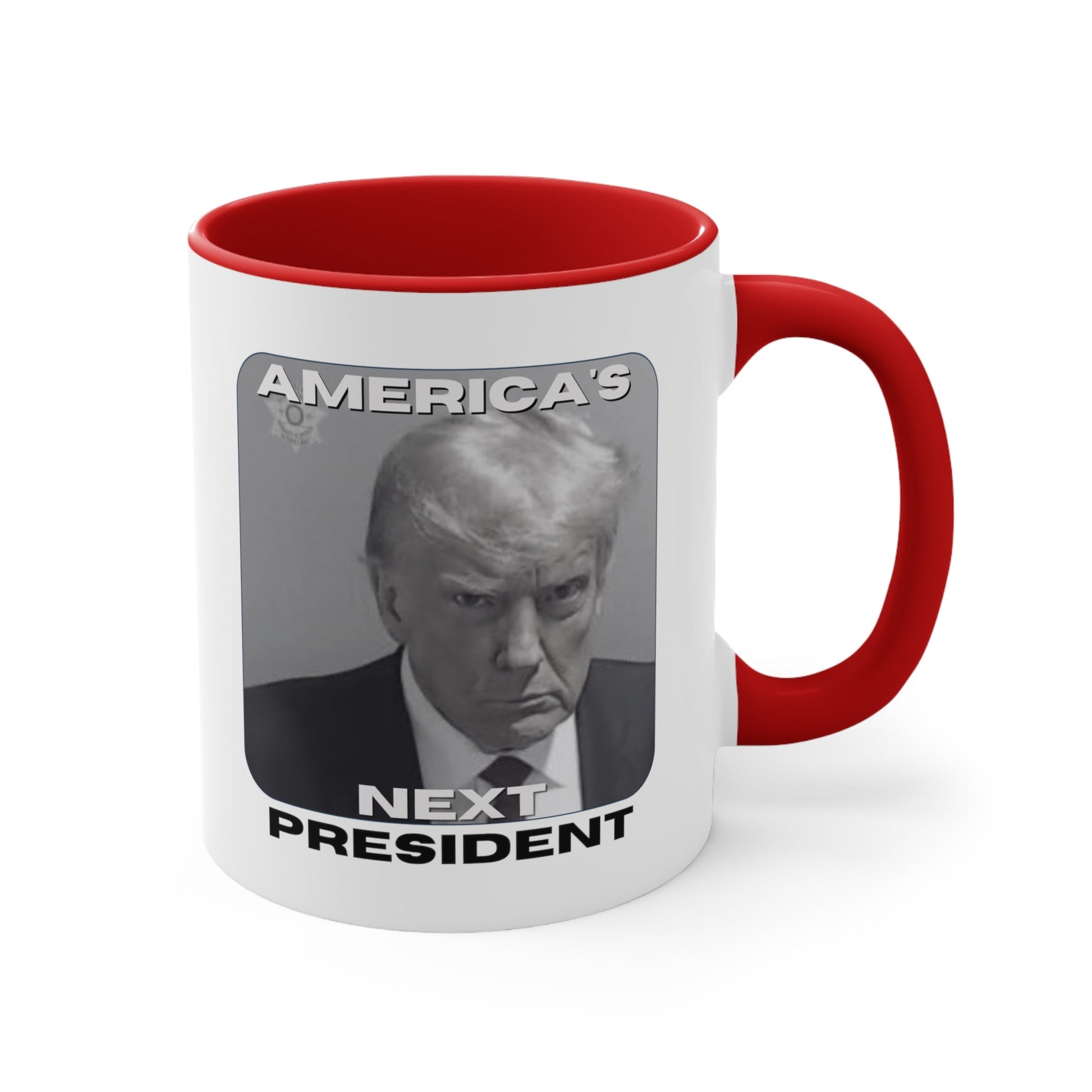 Trump: America's Next President Mugshot Mug (3 Colors, 2 Sizes) - PatriotDepot.com