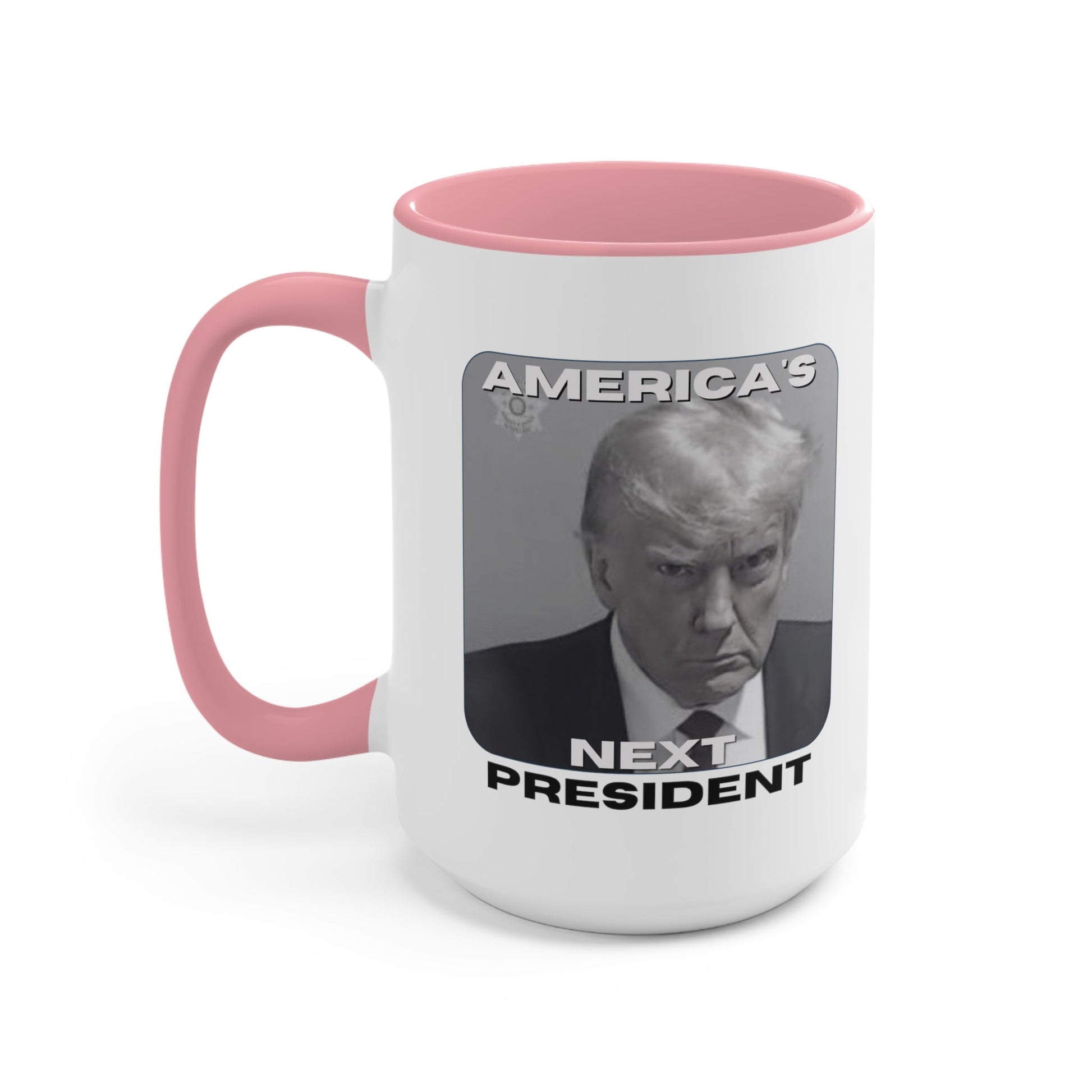 Trump: America's Next President Mugshot Mug (3 Colors, 2 Sizes) - PatriotDepot.com