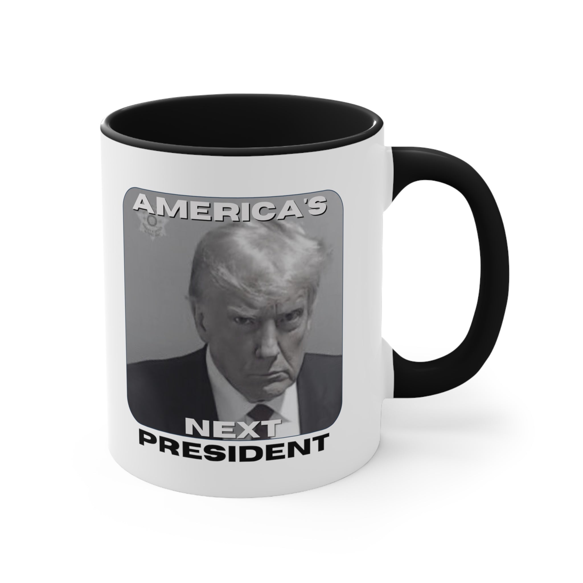 Trump: America's Next President Mugshot Mug (3 Colors, 2 Sizes) - PatriotDepot.com