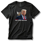 Trump and Peanut "All Lives Matter" T-Shirt - PatriotDepot.com