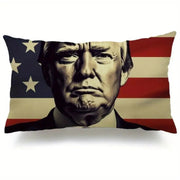 Trump Bold Patriot Decorative Pillow Cover - PatriotDepot.com