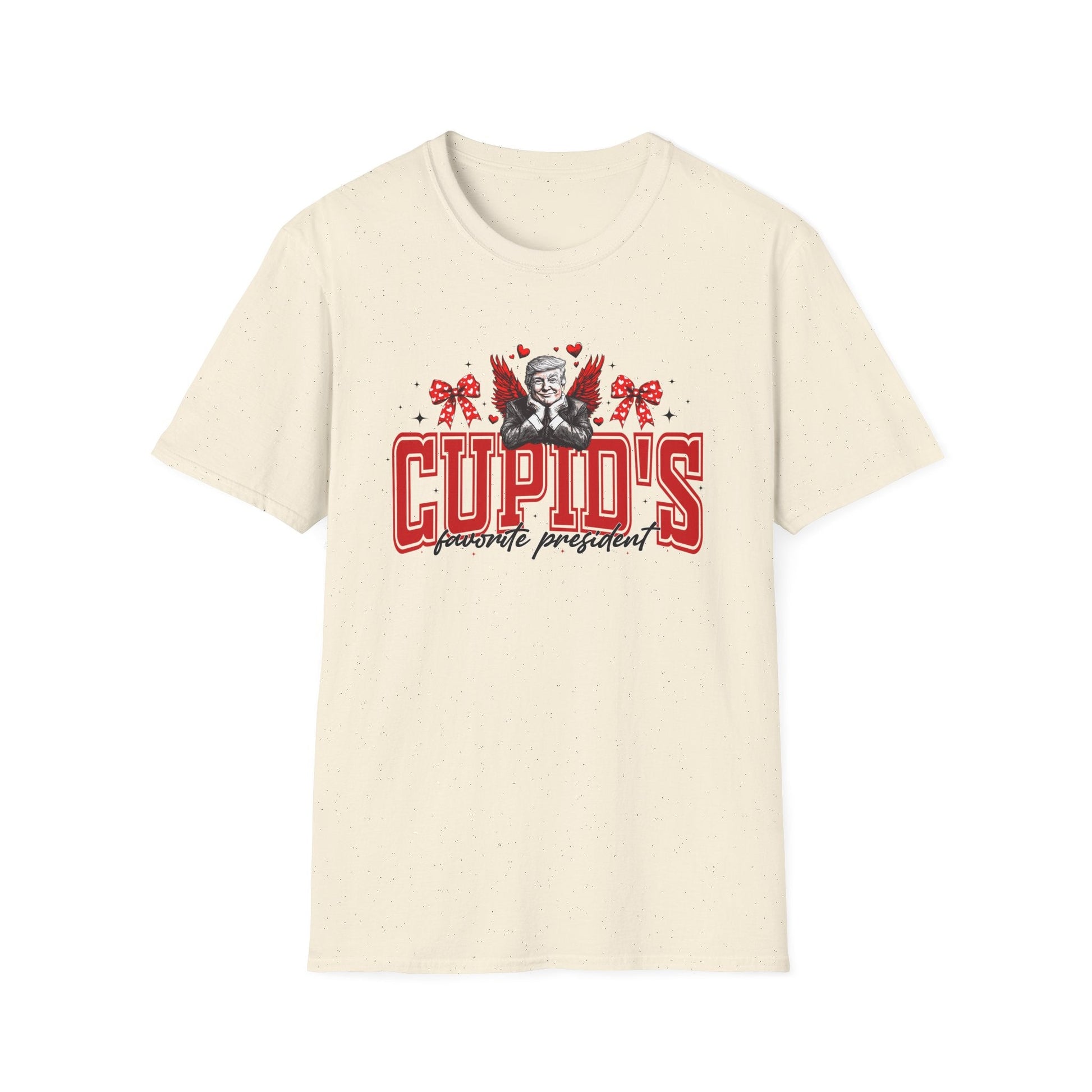 Trump Cupid's Favorite President T-Shirt - PatriotDepot.com