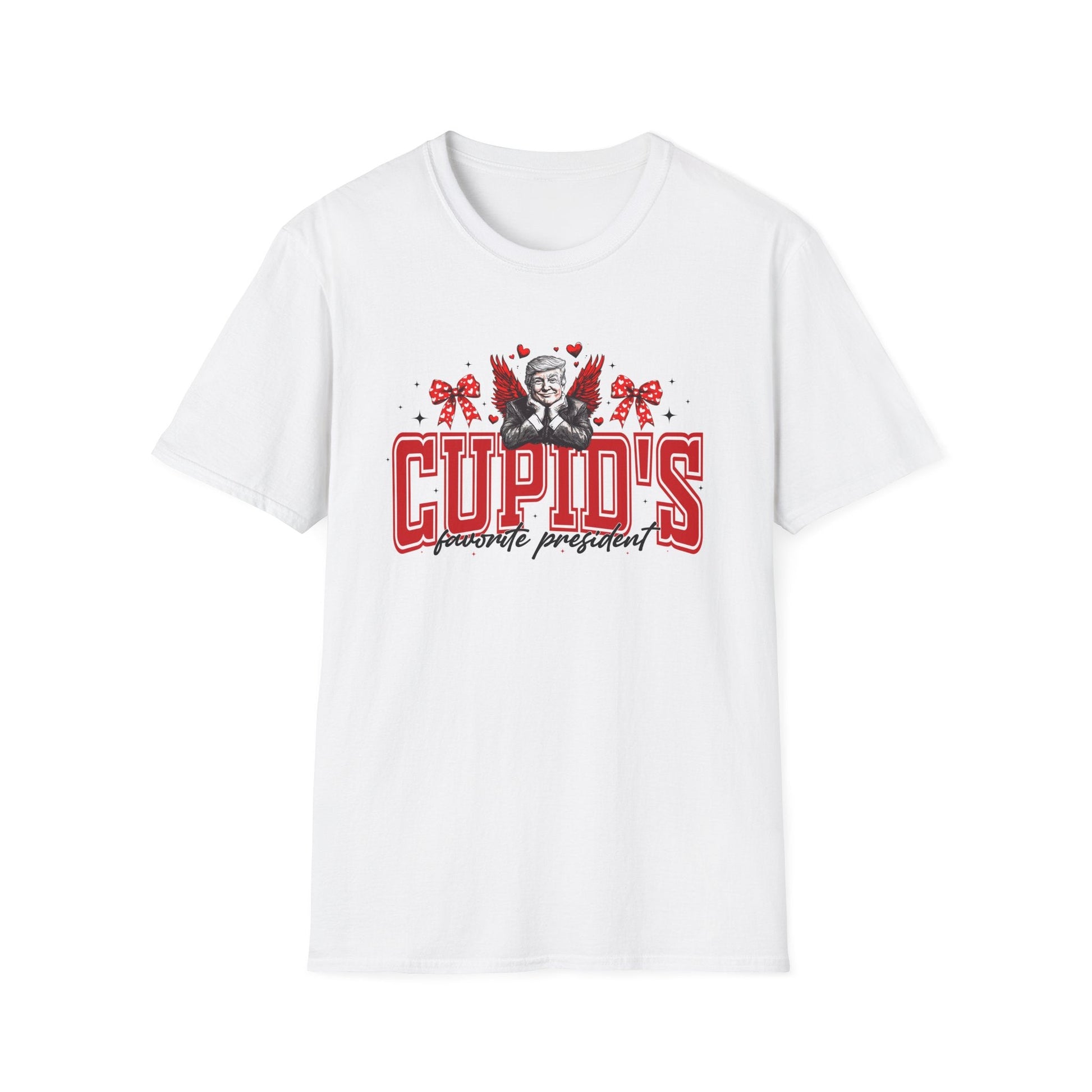 Trump Cupid's Favorite President T-Shirt - PatriotDepot.com