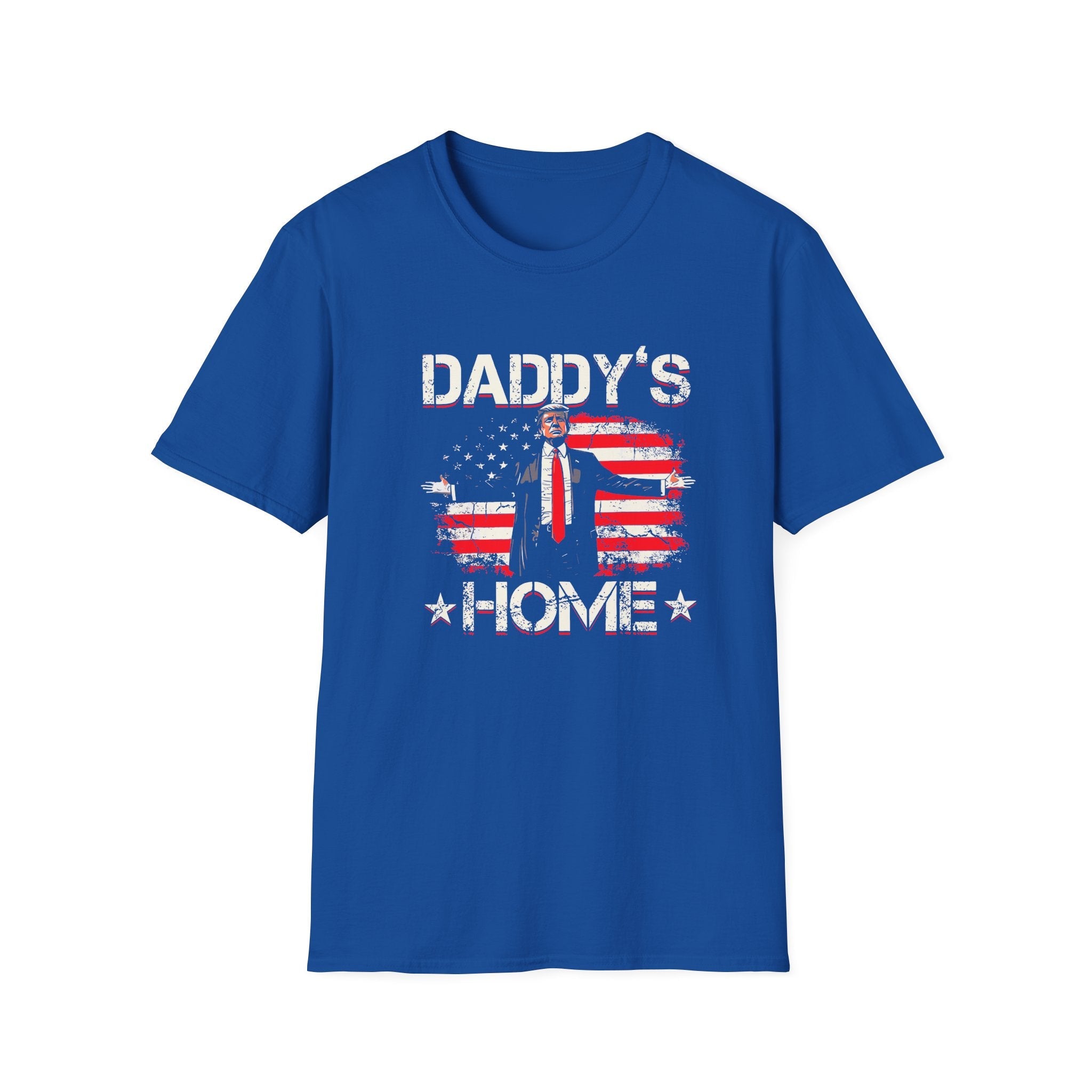 Trump "Daddy's Home" USA T-Shirt - PatriotDepot.com