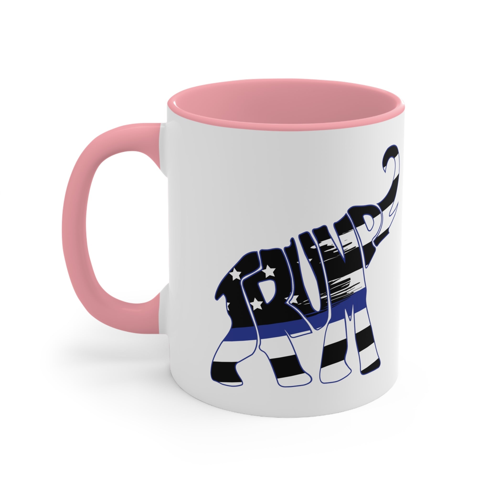 Trump - e - phant Thin Blue Line Mug (3 Colors, 2 Sizes) - PatriotDepot.com