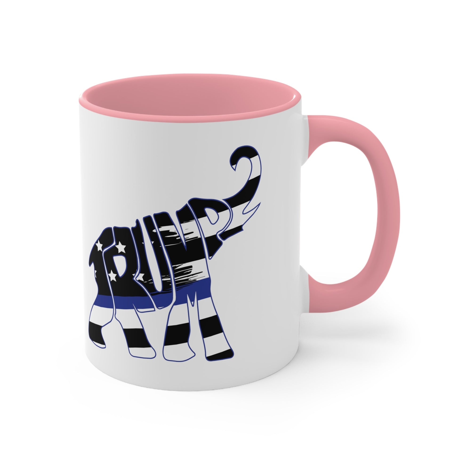 Trump - e - phant Thin Blue Line Mug (3 Colors, 2 Sizes) - PatriotDepot.com