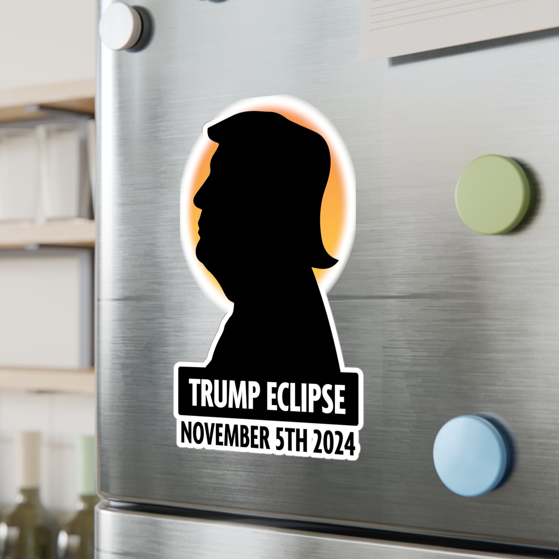 Trump Eclipse November 5th, 2024 Die - cut Sticker (4 Sizes) - PatriotDepot.com