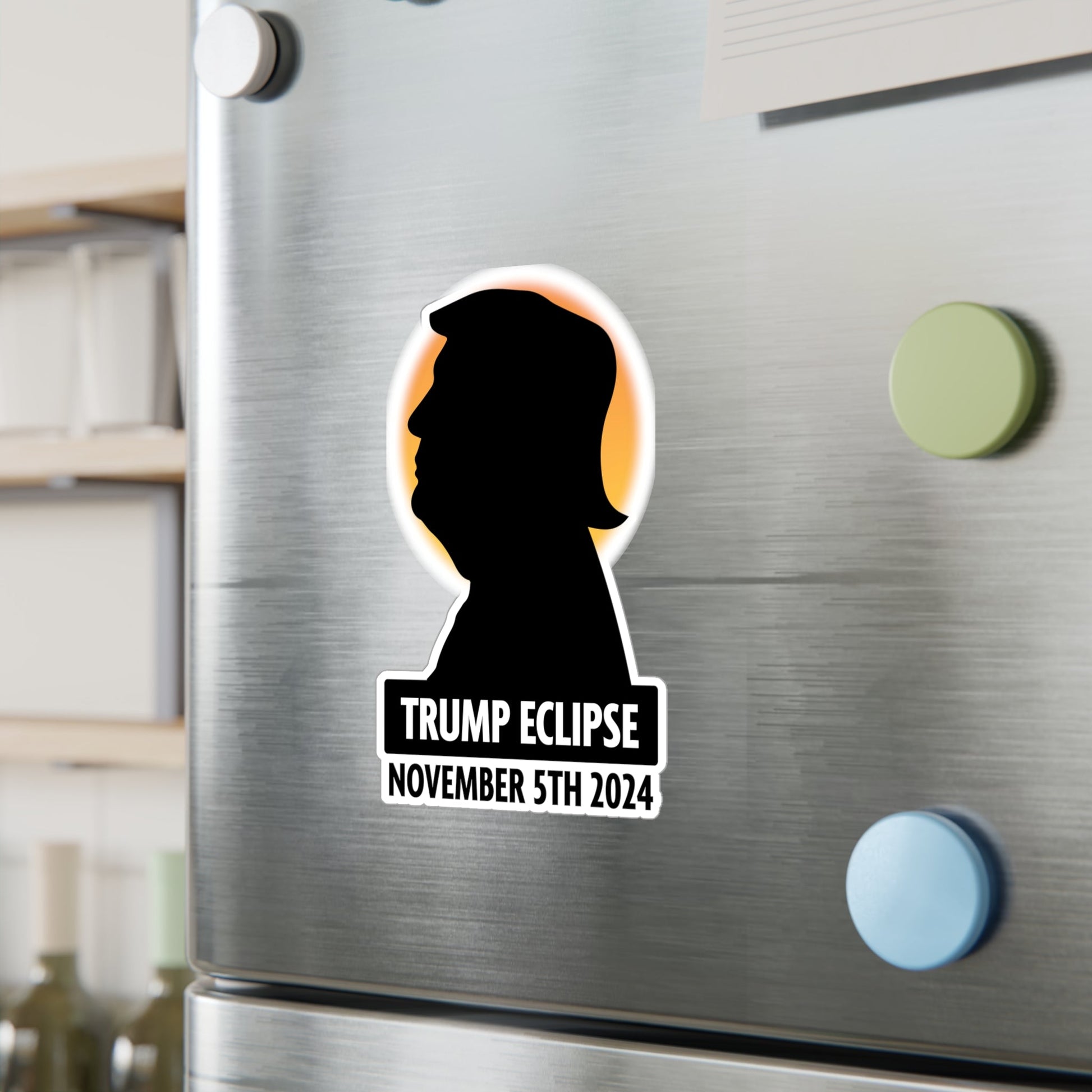 Trump Eclipse November 5th, 2024 Die - cut Sticker (4 Sizes) - PatriotDepot.com