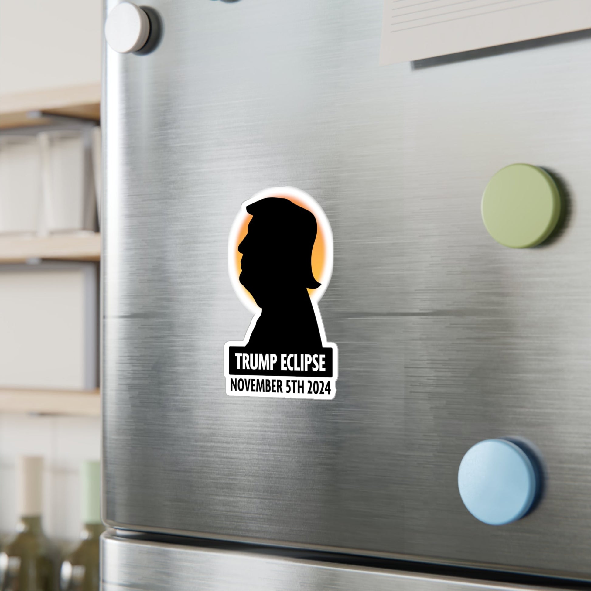 Trump Eclipse November 5th, 2024 Die - cut Sticker (4 Sizes) - PatriotDepot.com