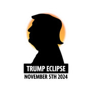 Trump Eclipse November 5th, 2024 Die - cut Sticker (4 Sizes) - PatriotDepot.com