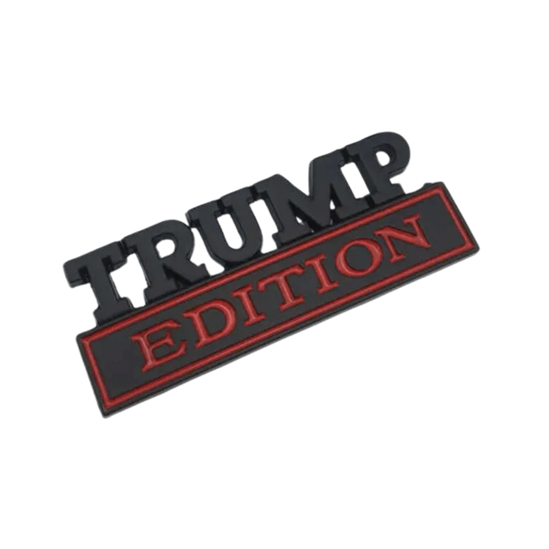 Trump Edition Auto Emblem (4 Styles) - PatriotDepot.com