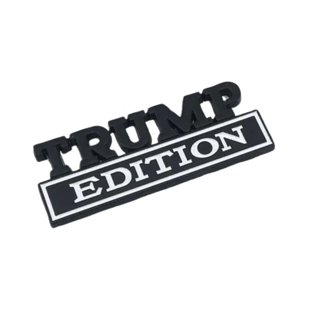 Trump Edition Auto Emblem (4 Styles) - PatriotDepot.com