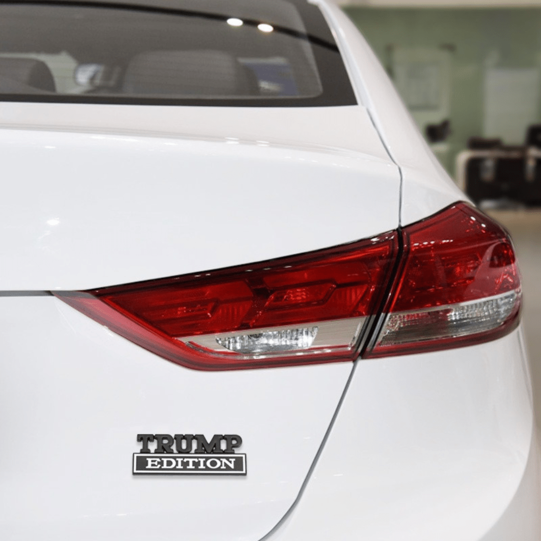 Trump Edition Auto Emblem (4 Styles) - PatriotDepot.com