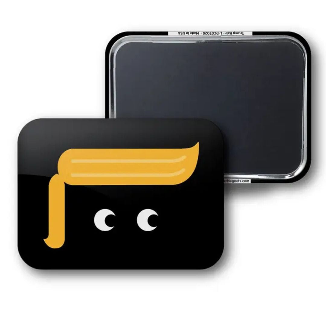 Trump - Eye with Hair Swoop Magnet - PatriotDepot.com