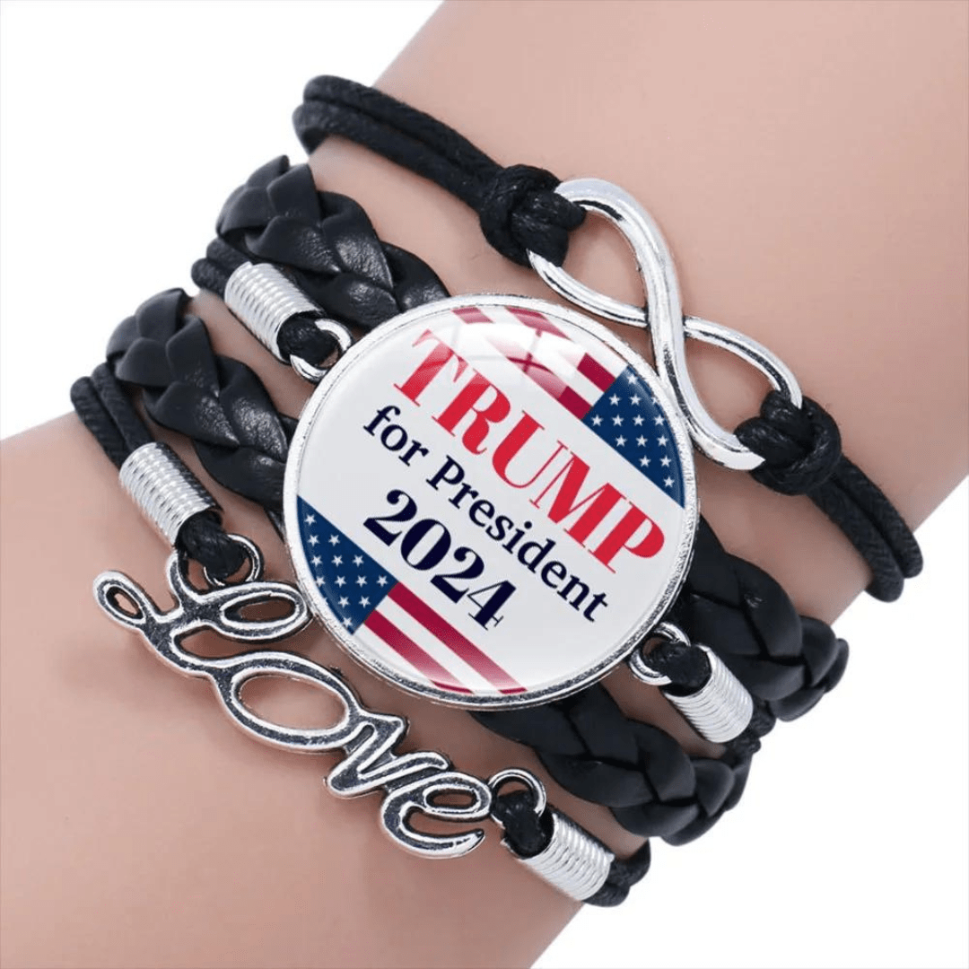 Trump For President 2024 Bracelet - PatriotDepot.com