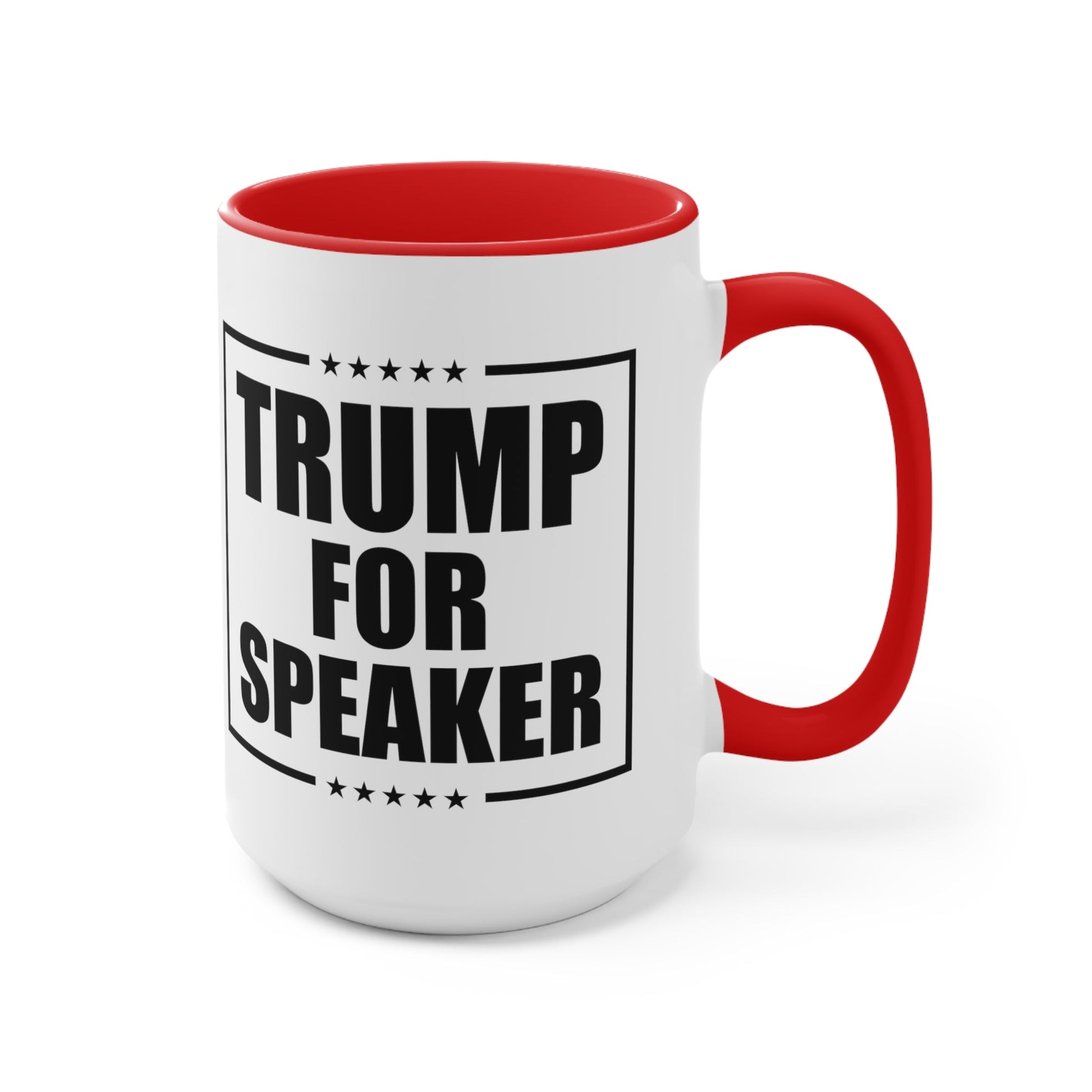 Trump for Speaker (Logo Design) Mug (2 Sizes, 3 Colors) - PatriotDepot.com
