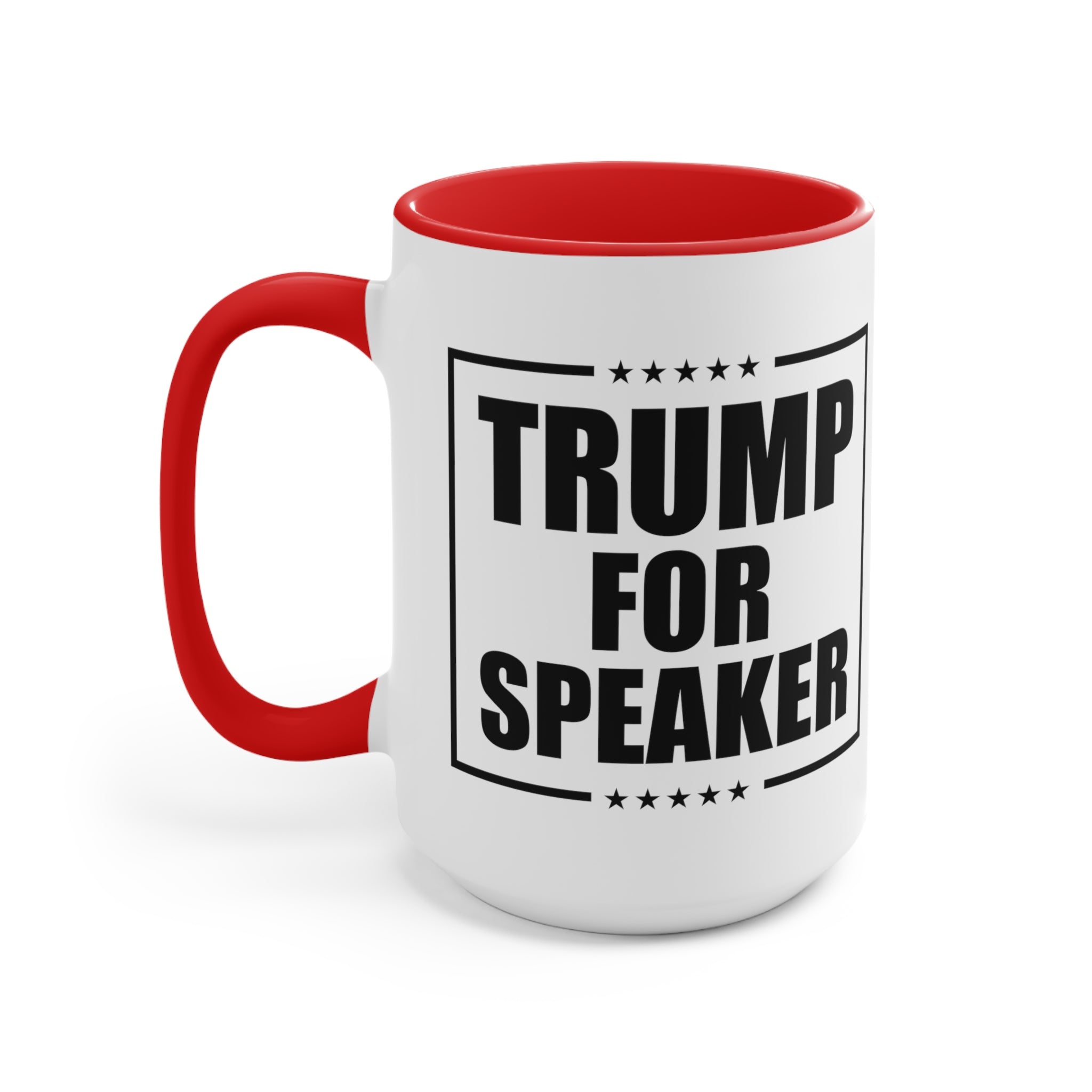 Trump for Speaker (Logo Design) Mug (2 Sizes, 3 Colors) - PatriotDepot.com