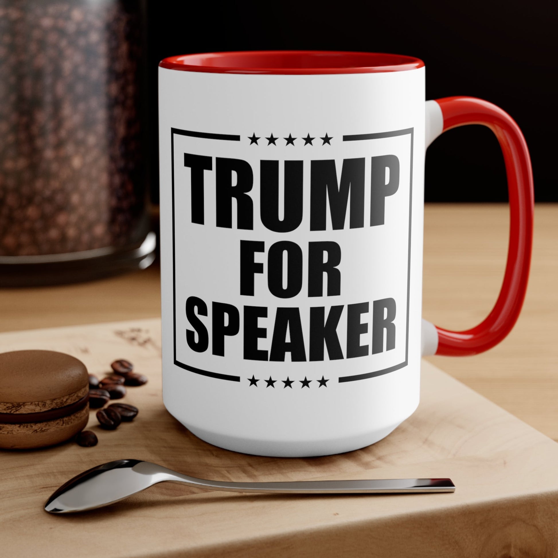 Trump for Speaker (Logo Design) Mug (2 Sizes, 3 Colors) - PatriotDepot.com