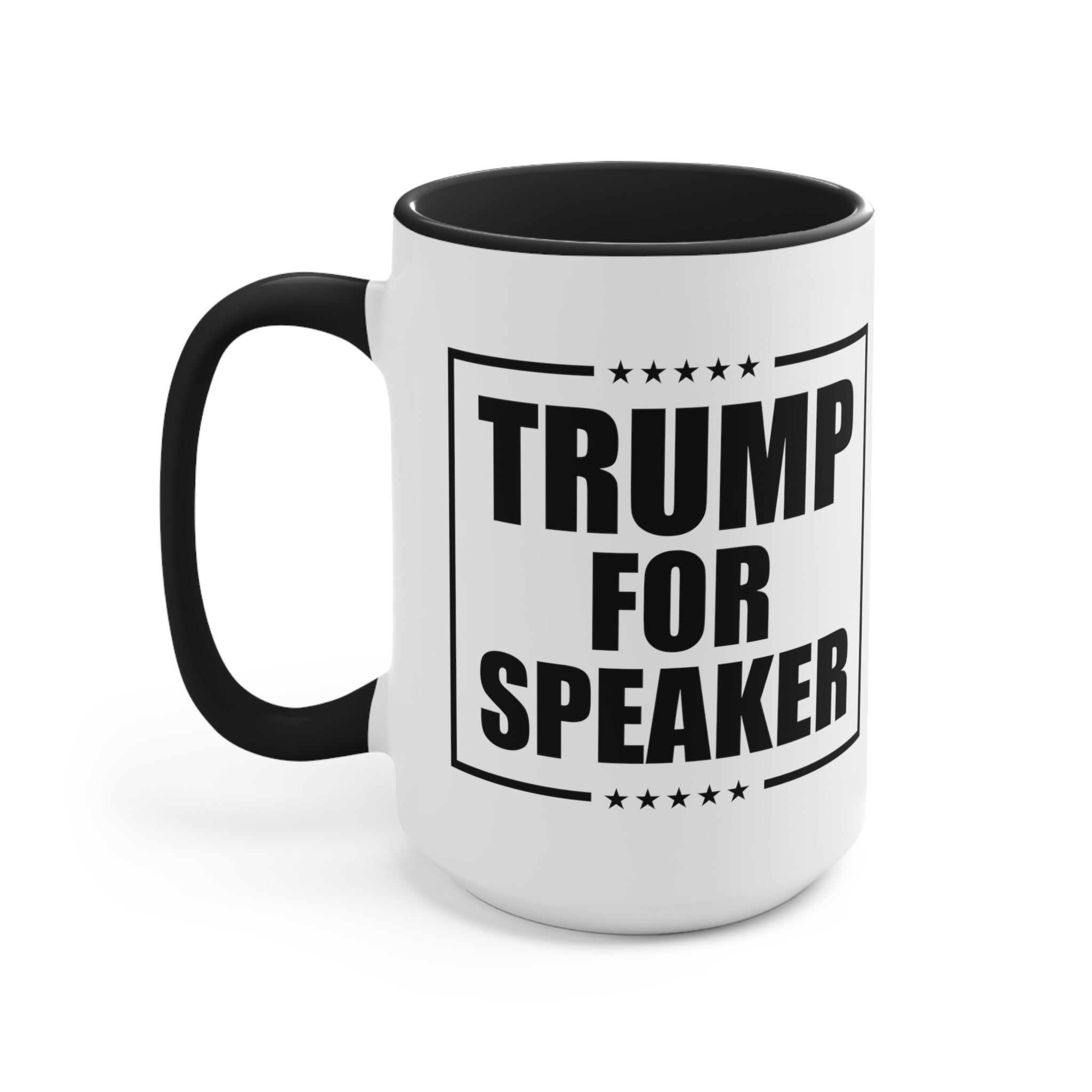 Trump for Speaker (Logo Design) Mug (2 Sizes, 3 Colors) - PatriotDepot.com