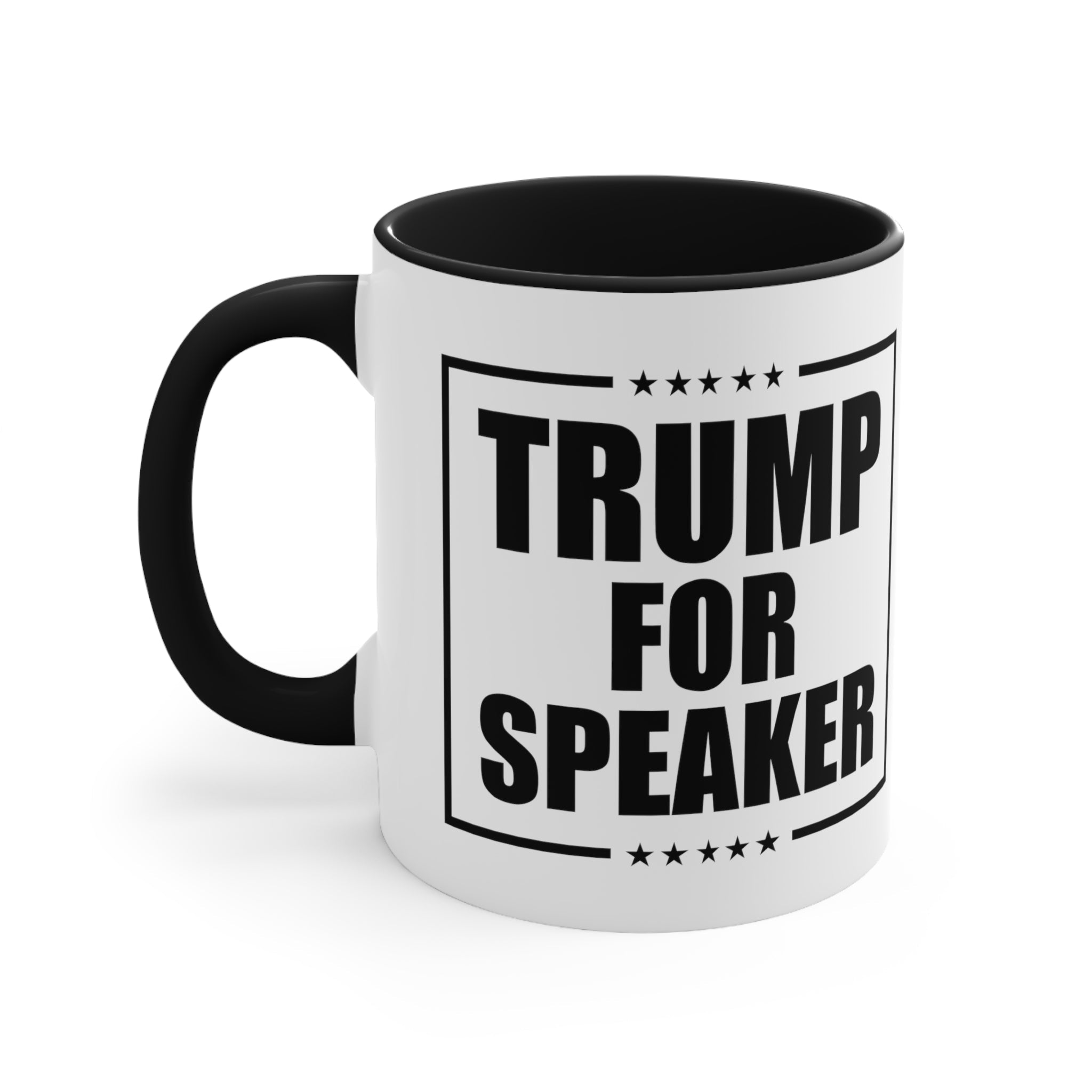 Trump for Speaker (Logo Design) Mug (2 Sizes, 3 Colors) - PatriotDepot.com