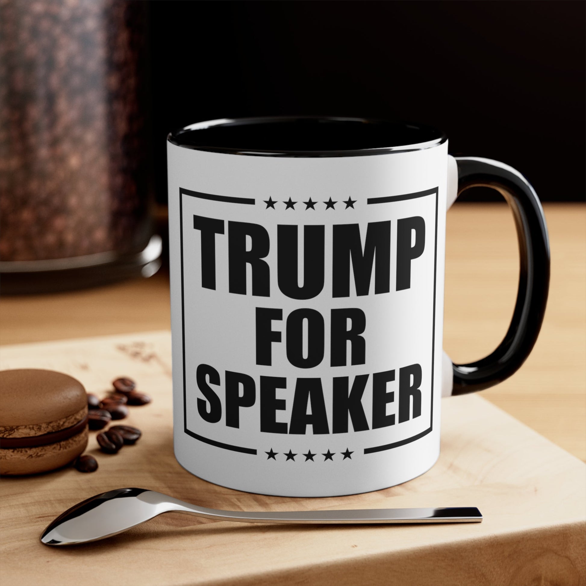 Trump for Speaker (Logo Design) Mug (2 Sizes, 3 Colors) - PatriotDepot.com