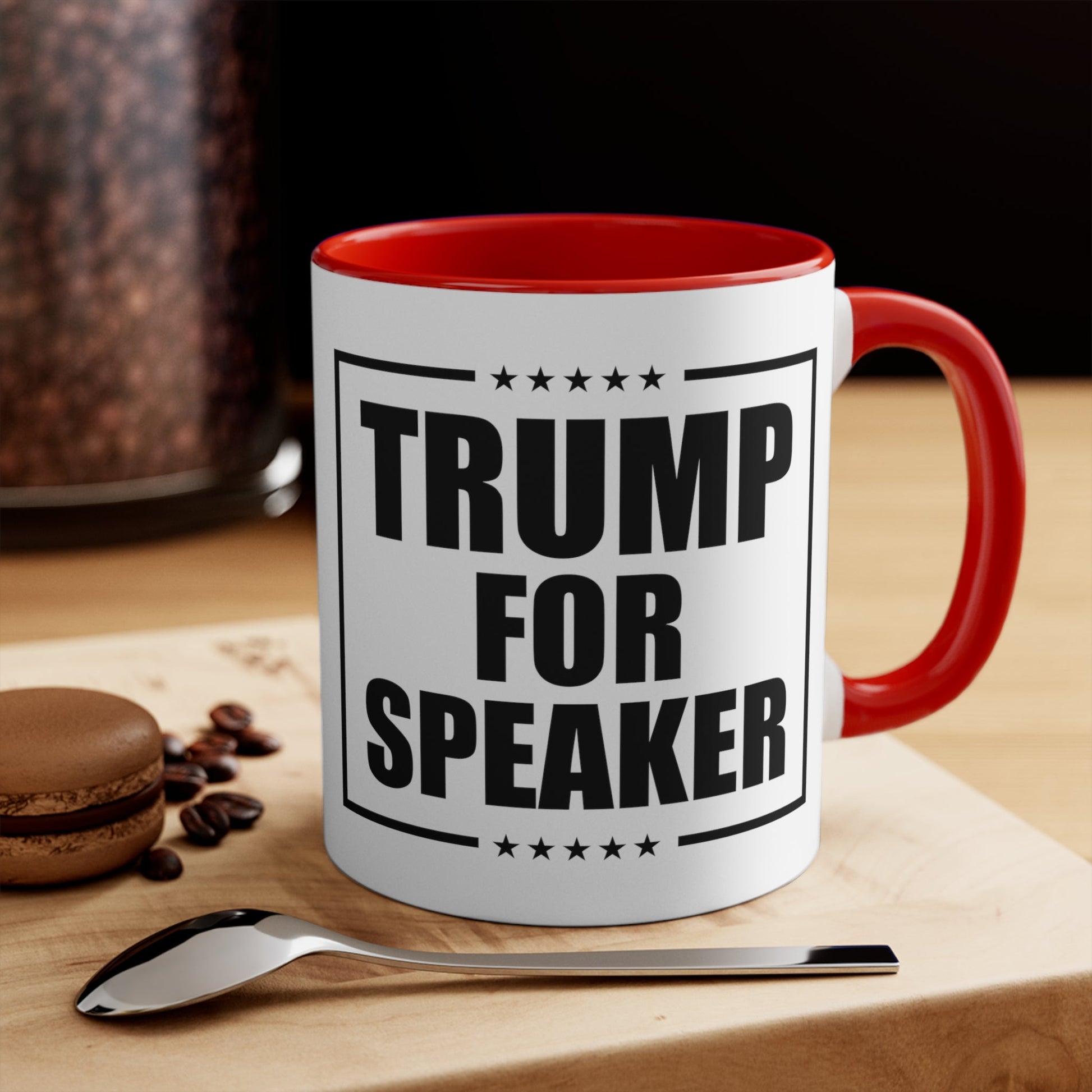 Trump for Speaker (Logo Design) Mug (2 Sizes, 3 Colors) - PatriotDepot.com