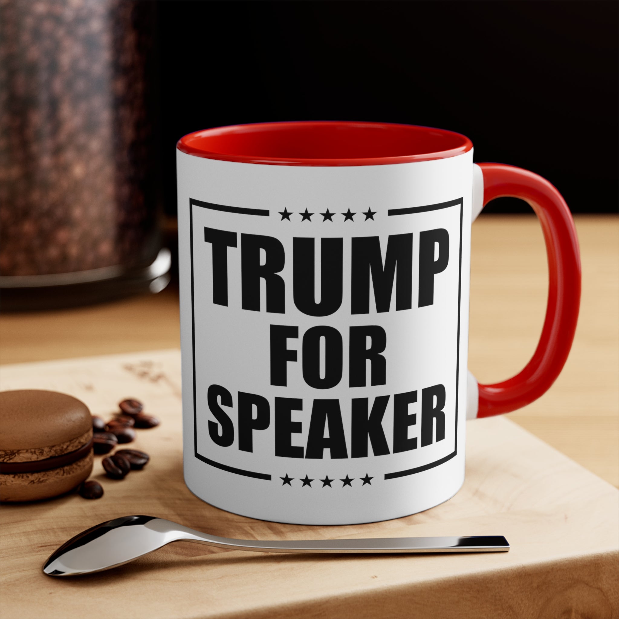 Trump for Speaker (Logo Design) Mug (2 Sizes, 3 Colors) - PatriotDepot.com