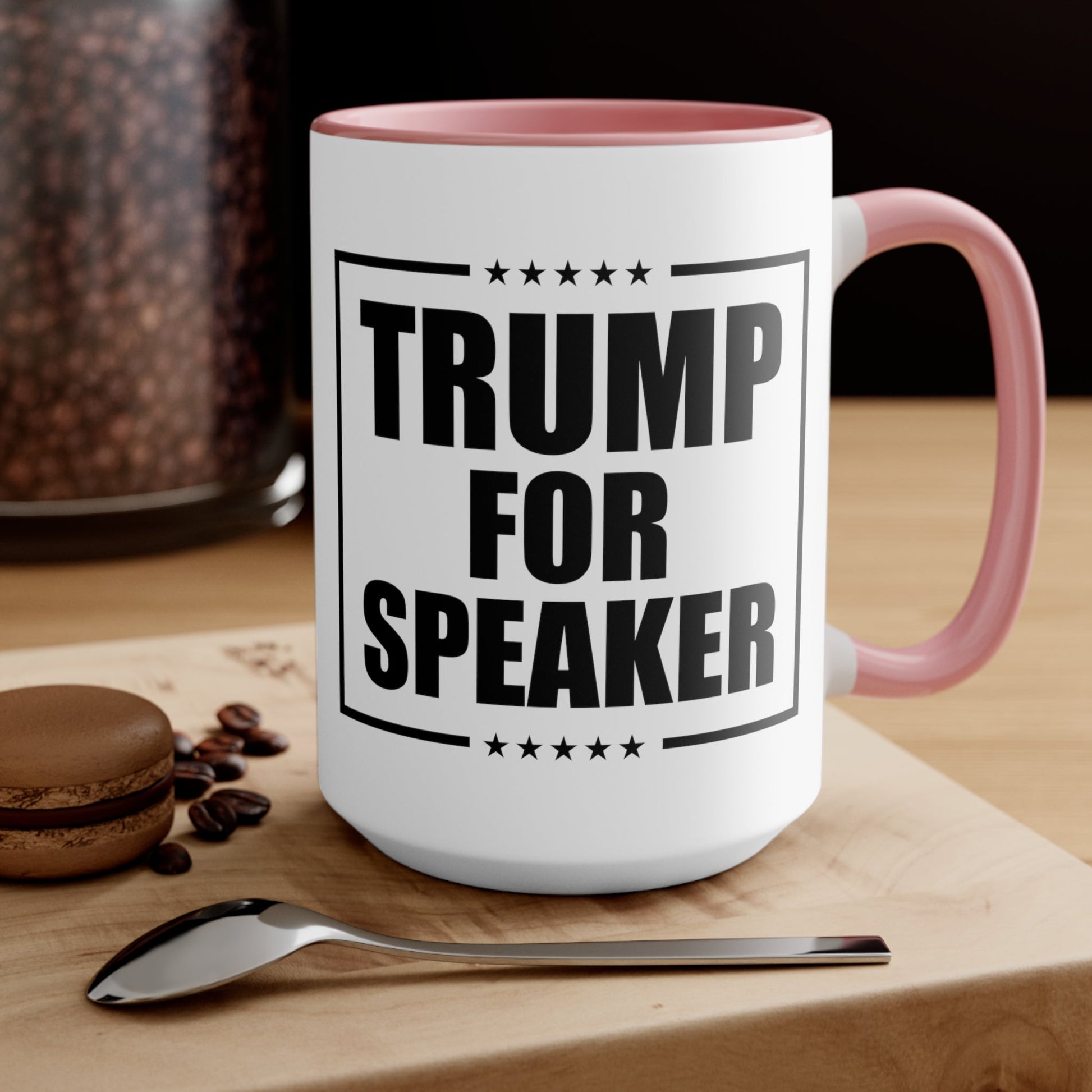Trump for Speaker (Logo Design) Mug (2 Sizes, 3 Colors) - PatriotDepot.com