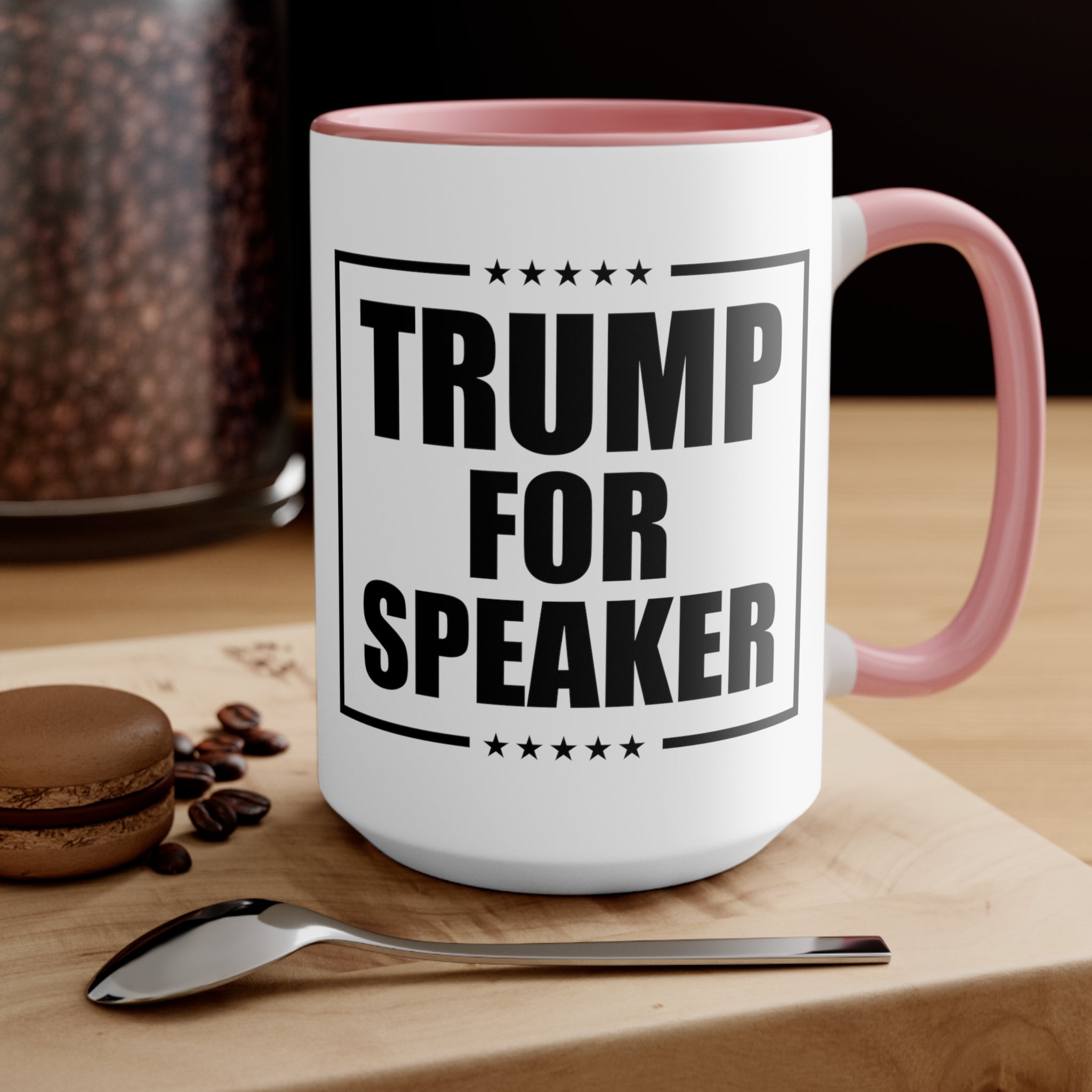 Trump for Speaker (Logo Design) Mug (2 Sizes, 3 Colors) - PatriotDepot.com