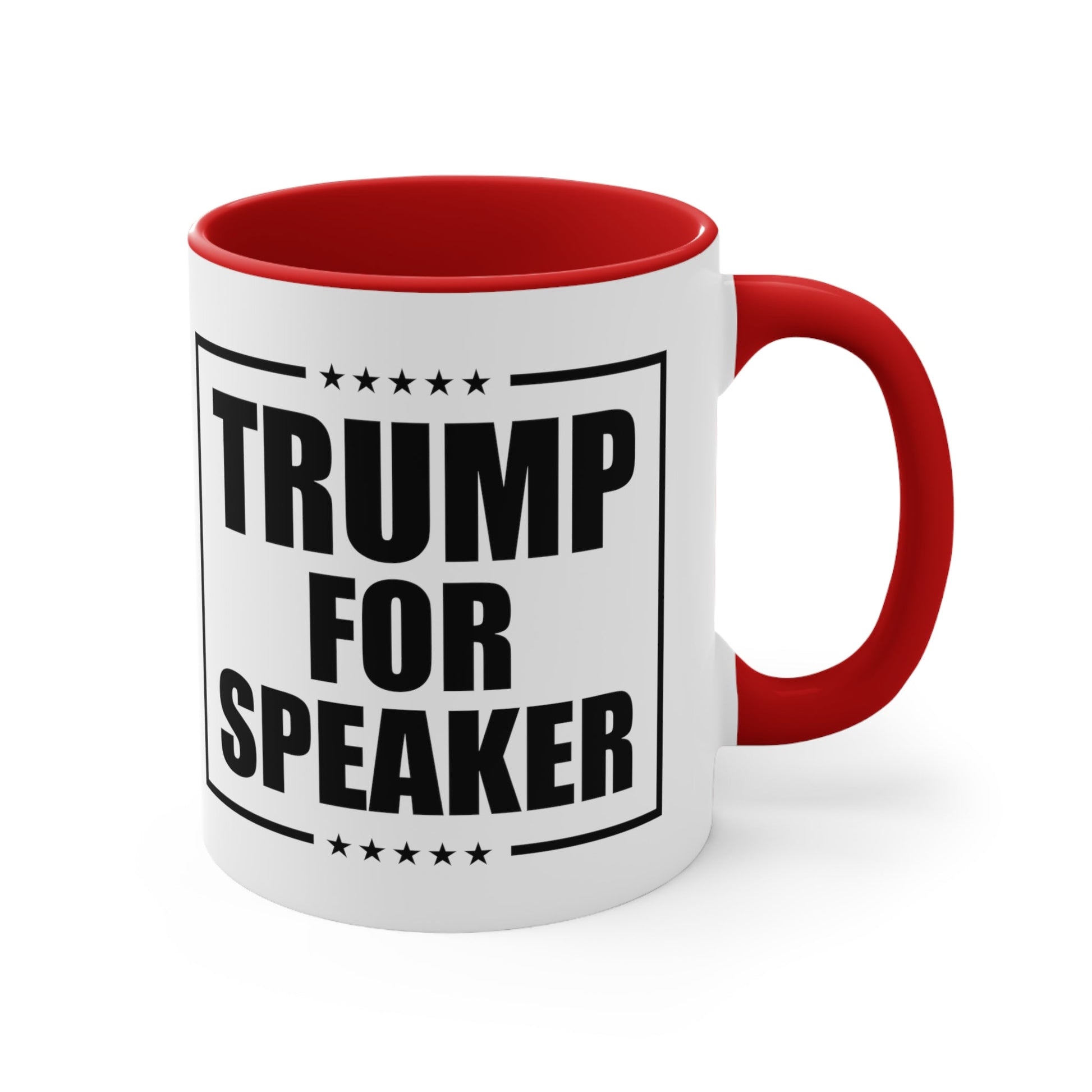 Trump for Speaker (Logo Design) Mug (2 Sizes, 3 Colors) - PatriotDepot.com