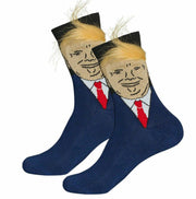 Trump Fuzzy Hair Socks - PatriotDepot.com
