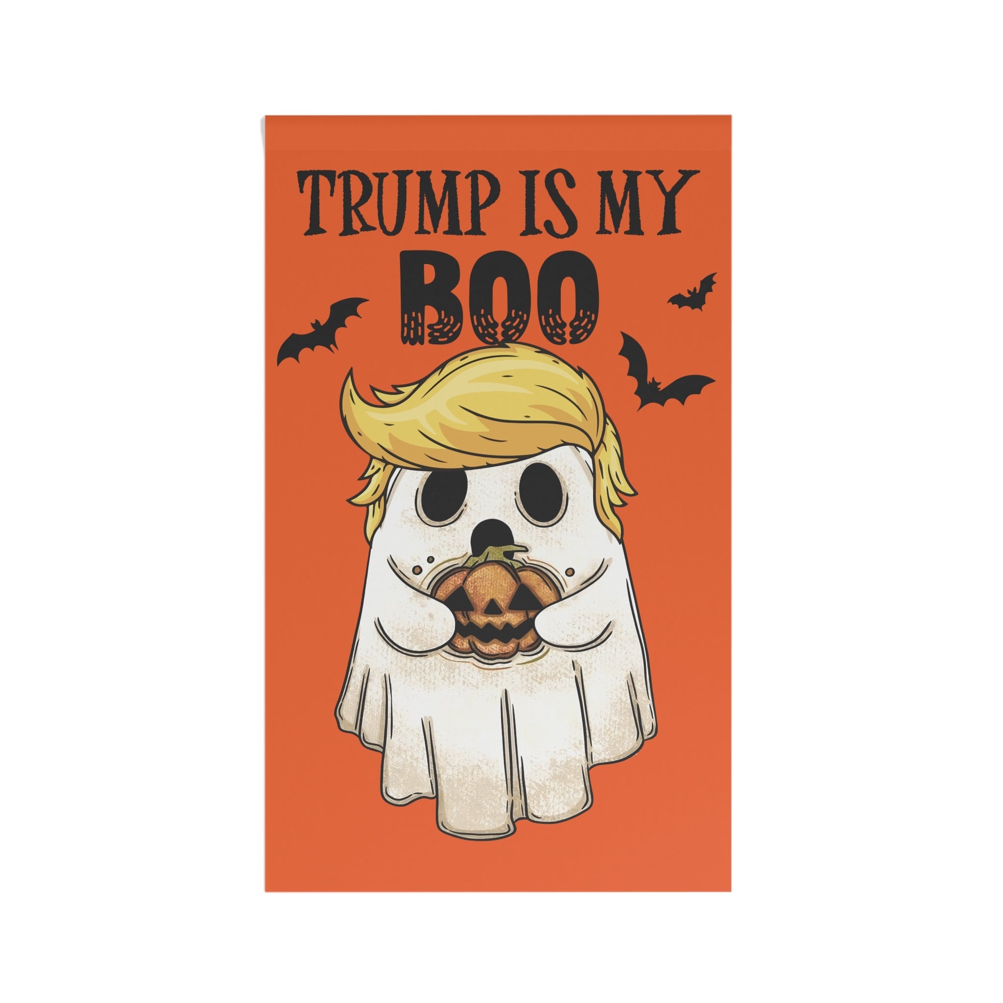 Trump is my boo! Banner Flag - PatriotDepot.com