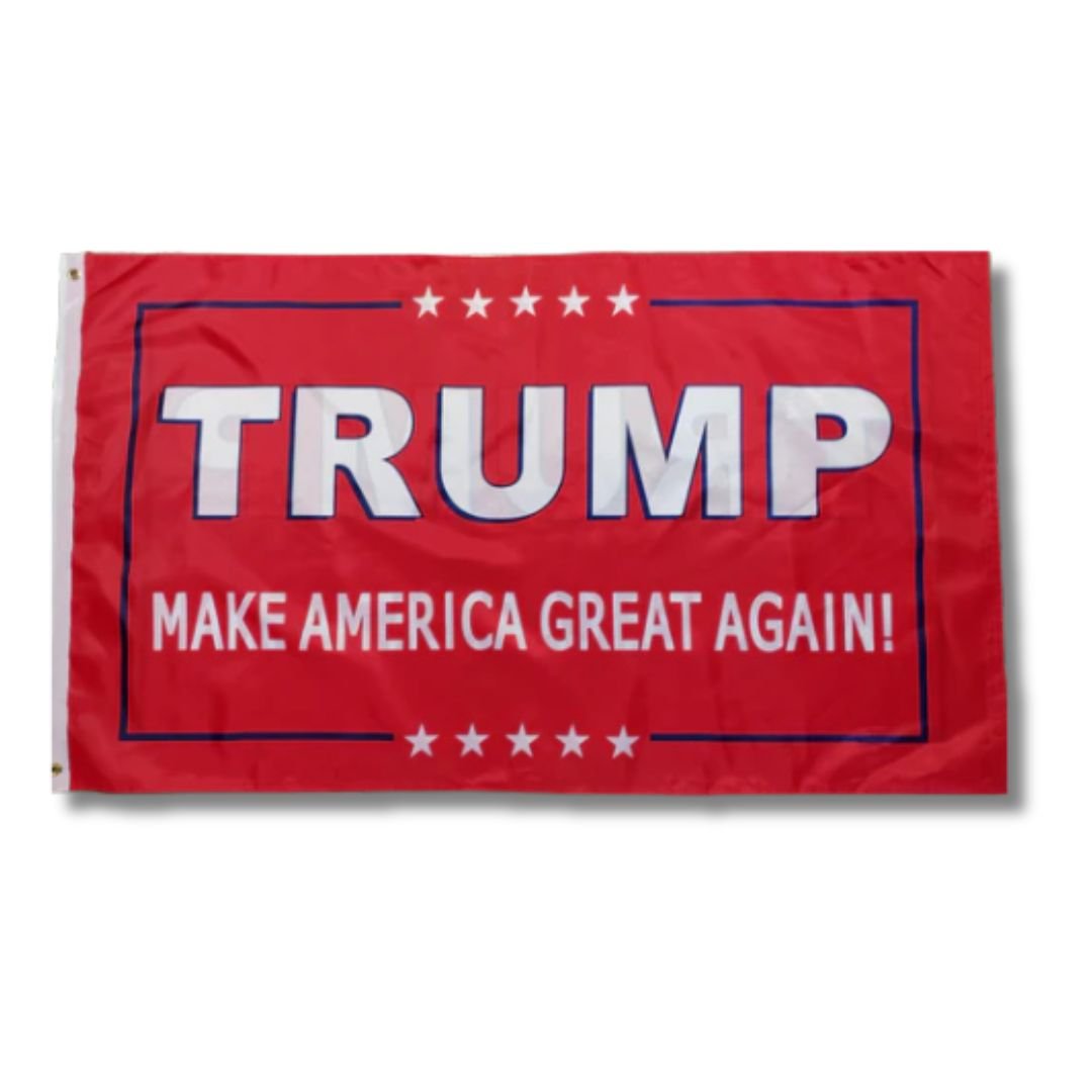 Trump Make America Great Again 3'x5' Flag - PatriotDepot.com