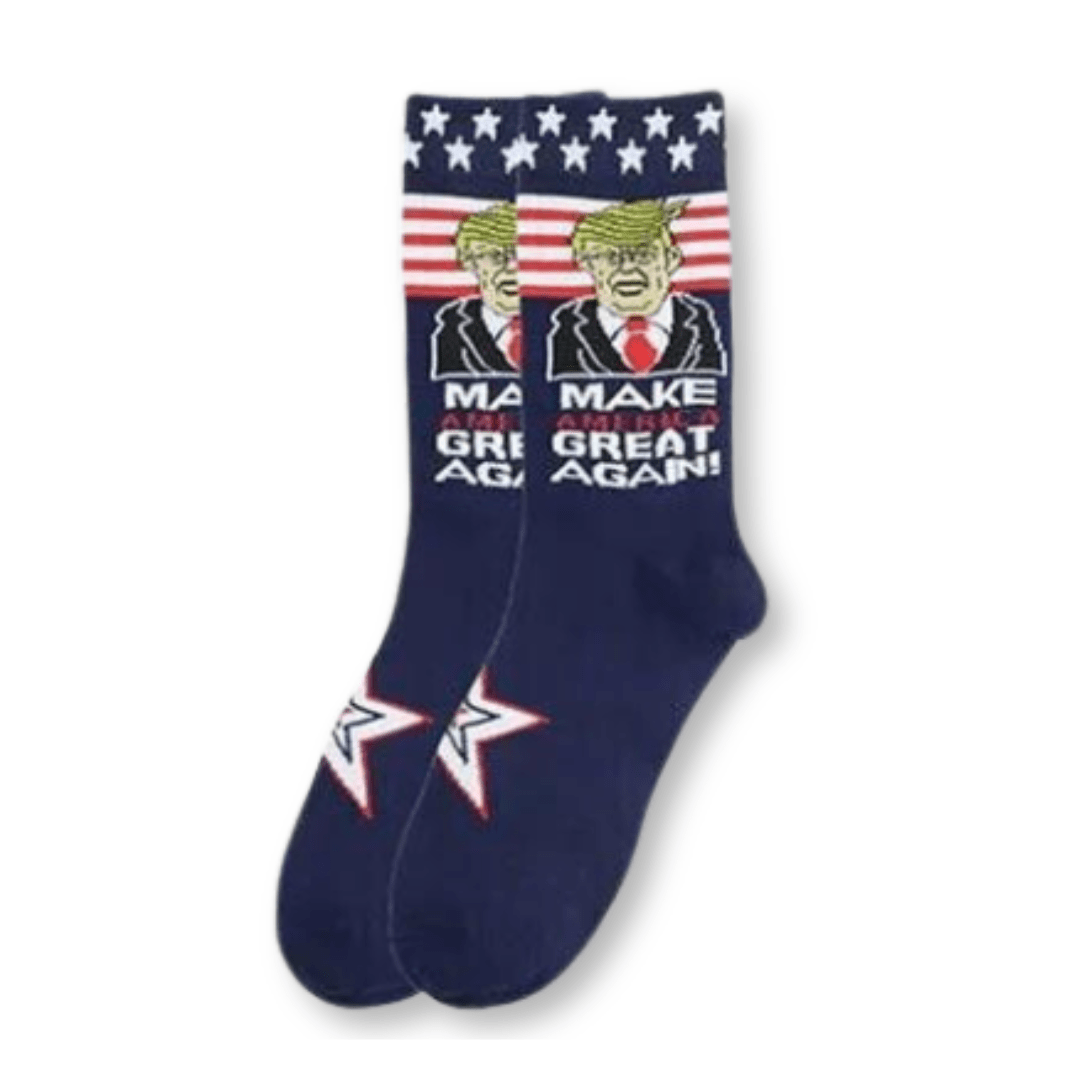 Trump Make America Great Again Socks - PatriotDepot.com