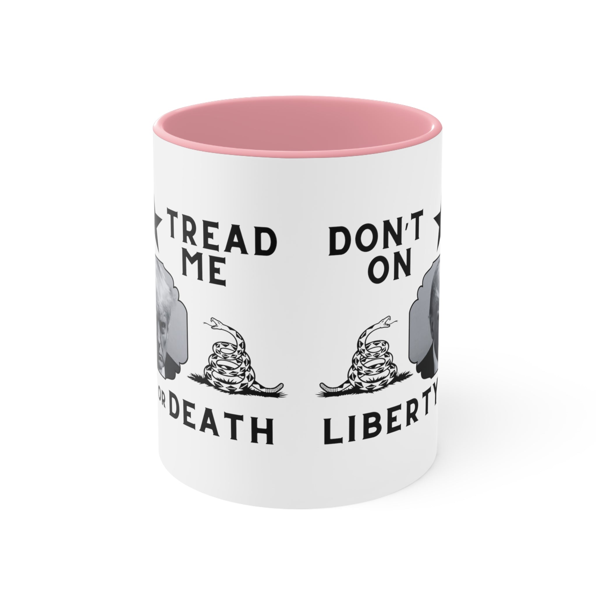 Trump Mugshot DTOM Liberty or Death Mug (3 Colors, 2 Sizes) - PatriotDepot.com