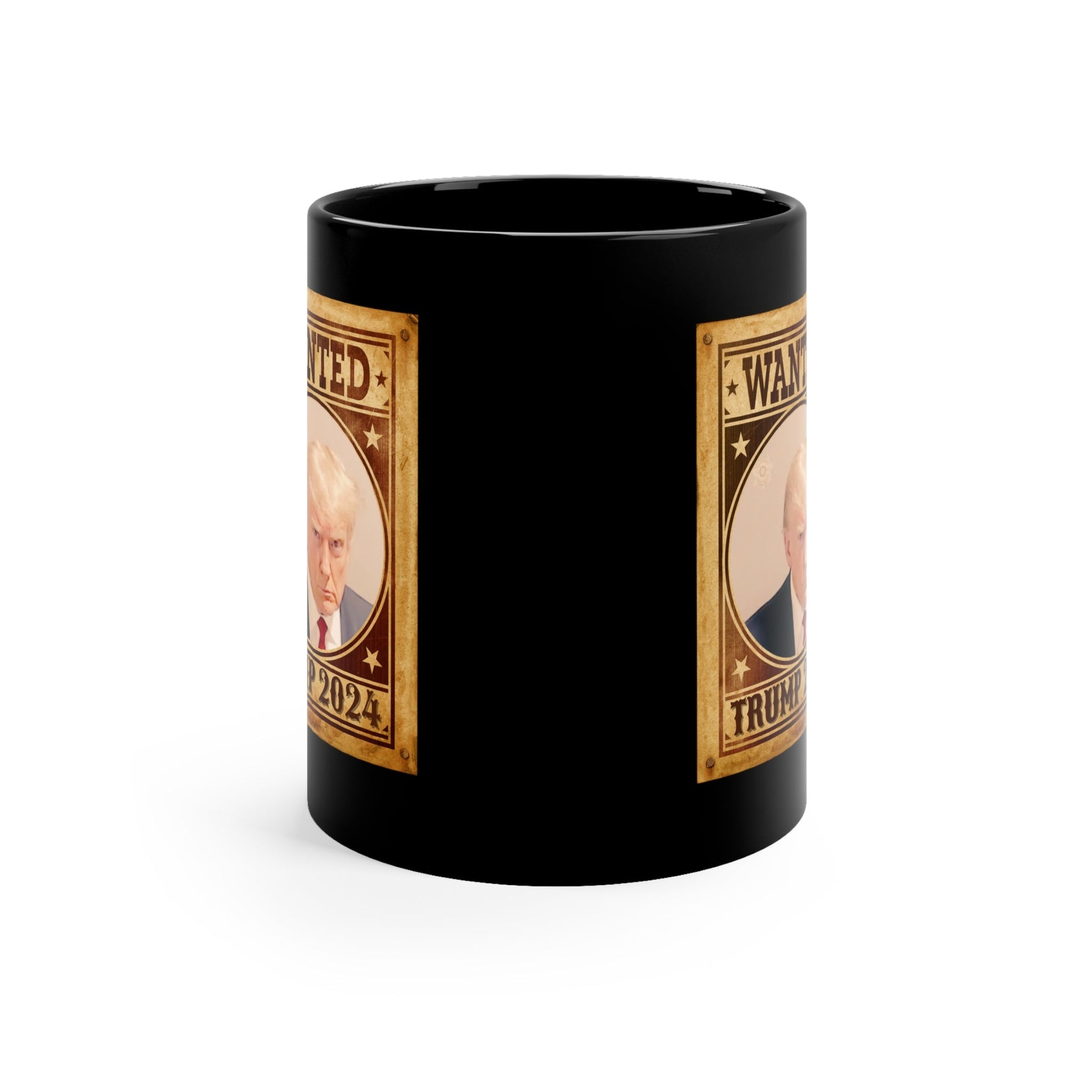 Trump Mugshot Wanted Poster Mug - PatriotDepot.com