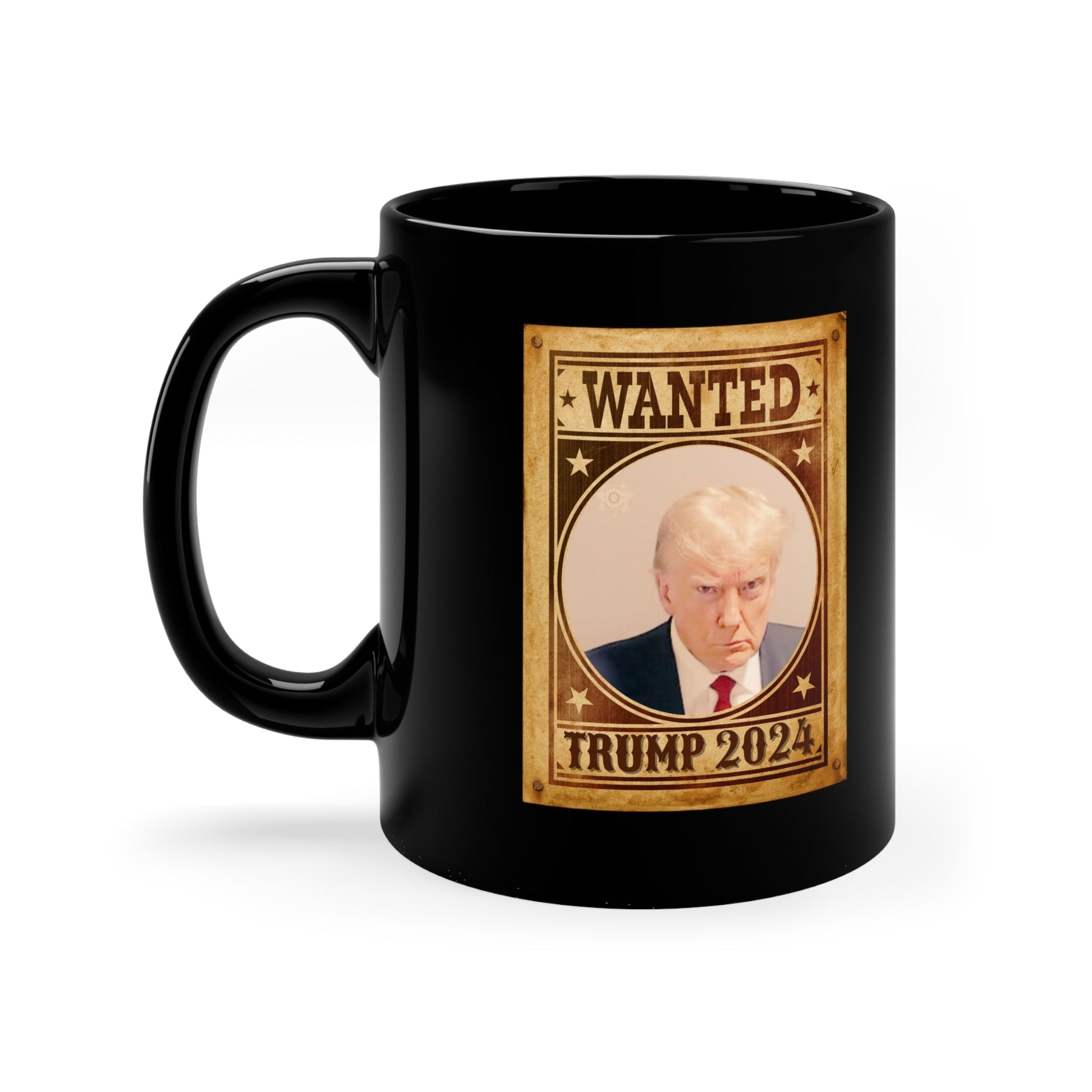 Trump Mugshot Wanted Poster Mug - PatriotDepot.com