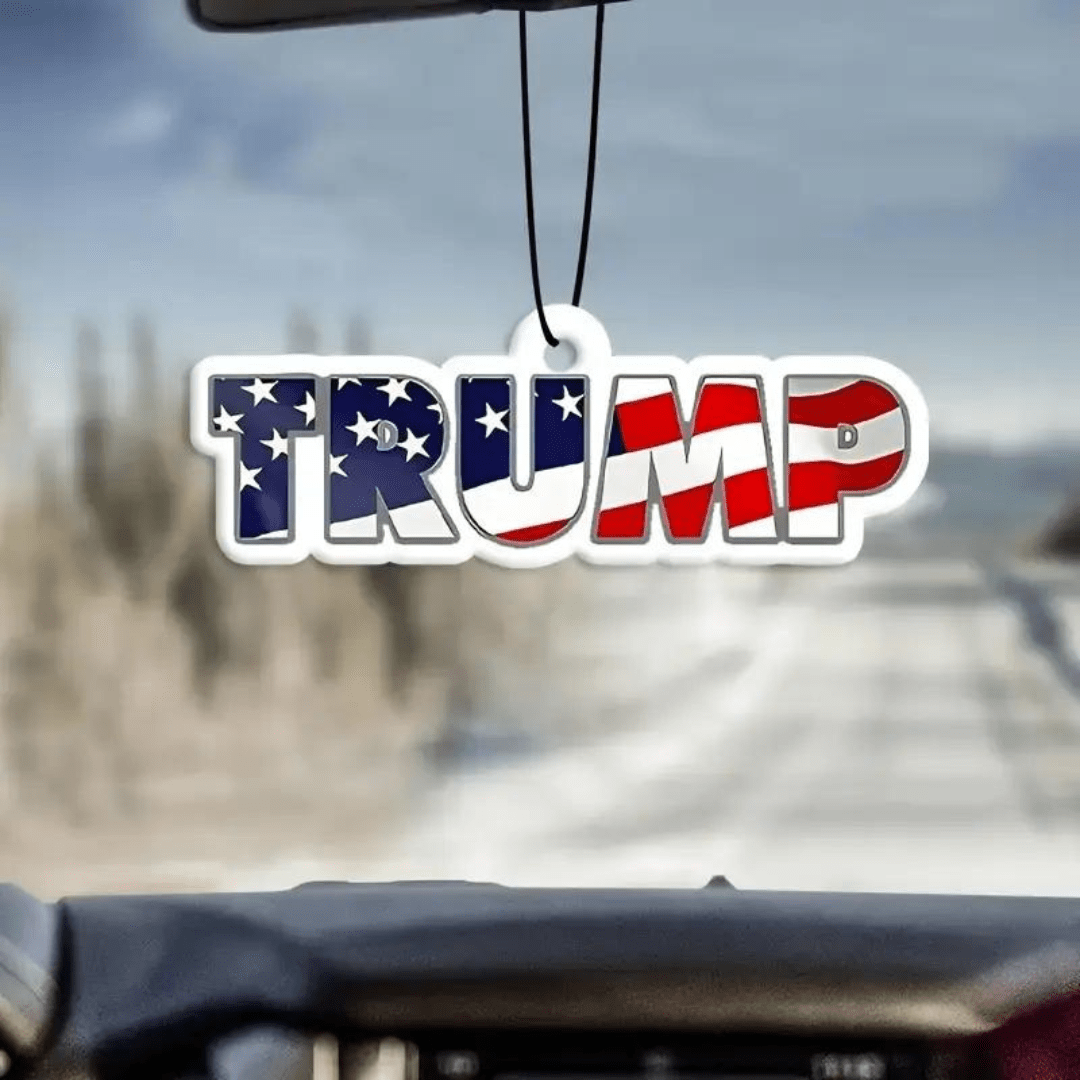 Trump Patriotic Car Fragrance Tablet - PatriotDepot.com