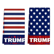 Trump Patriotic Hand Towels (2 - Pack) - PatriotDepot.com